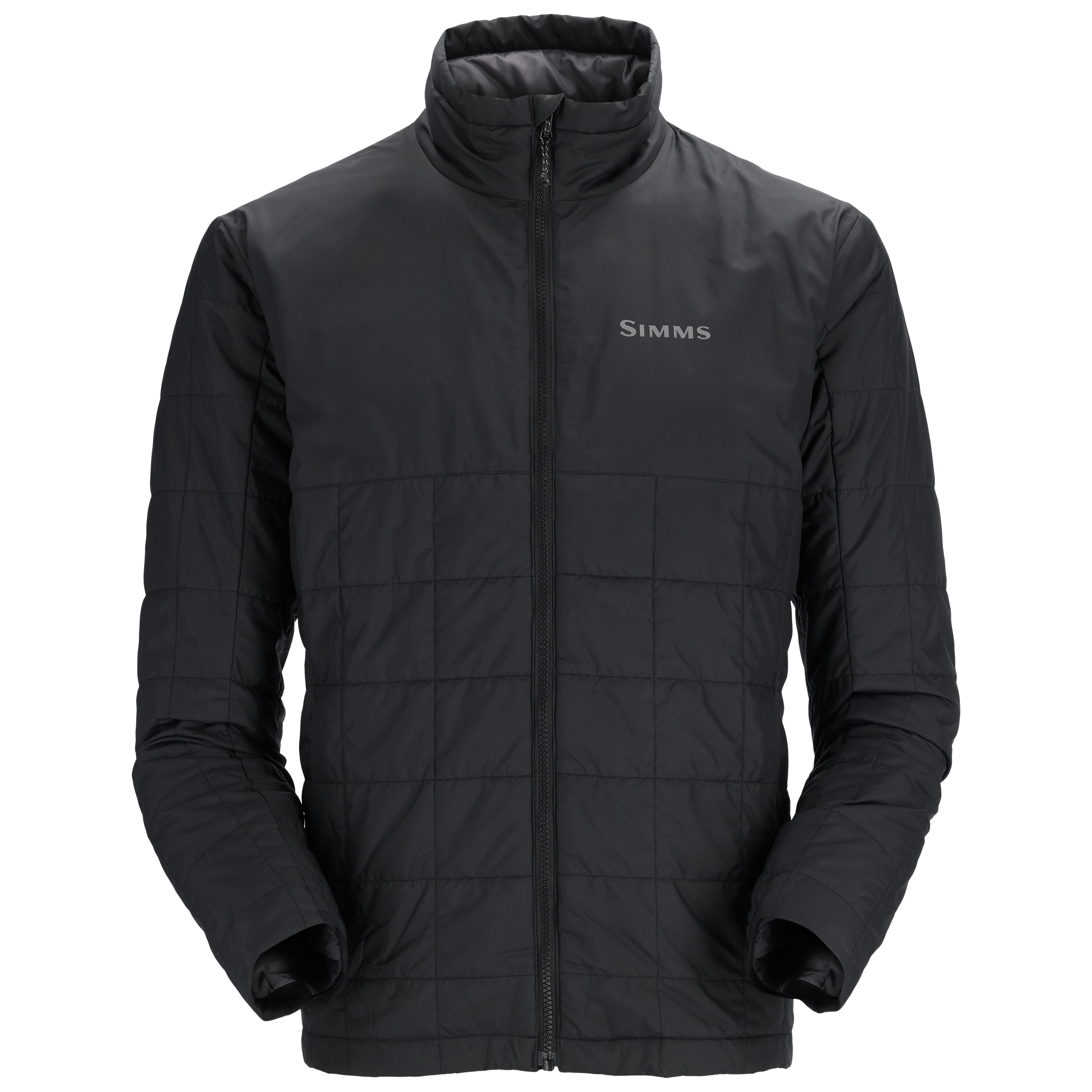 Simms Men's Fall Run Collared Jacket Black Image 01