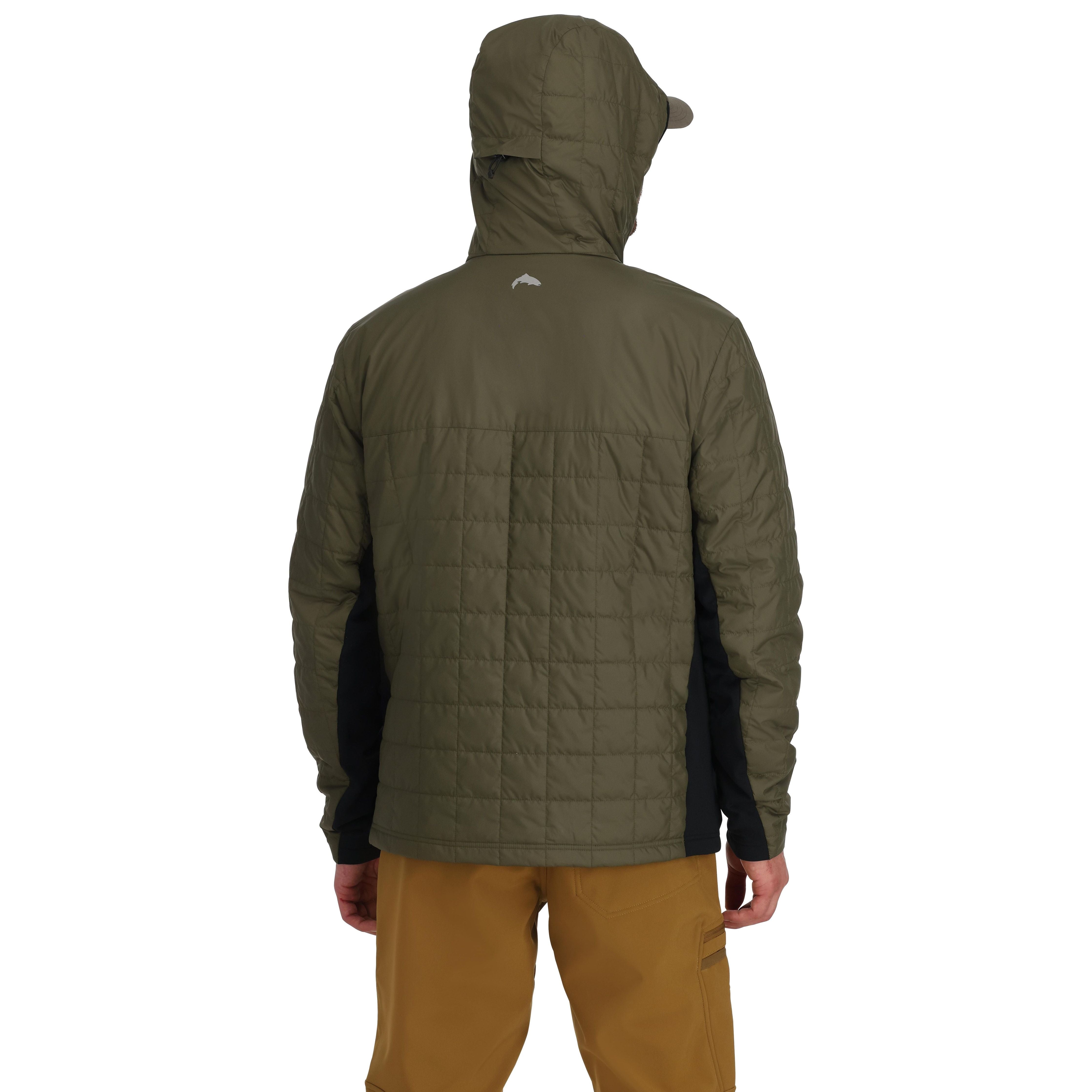 Simms Men's Fall Run Hybrid Hoody Loden Image 04