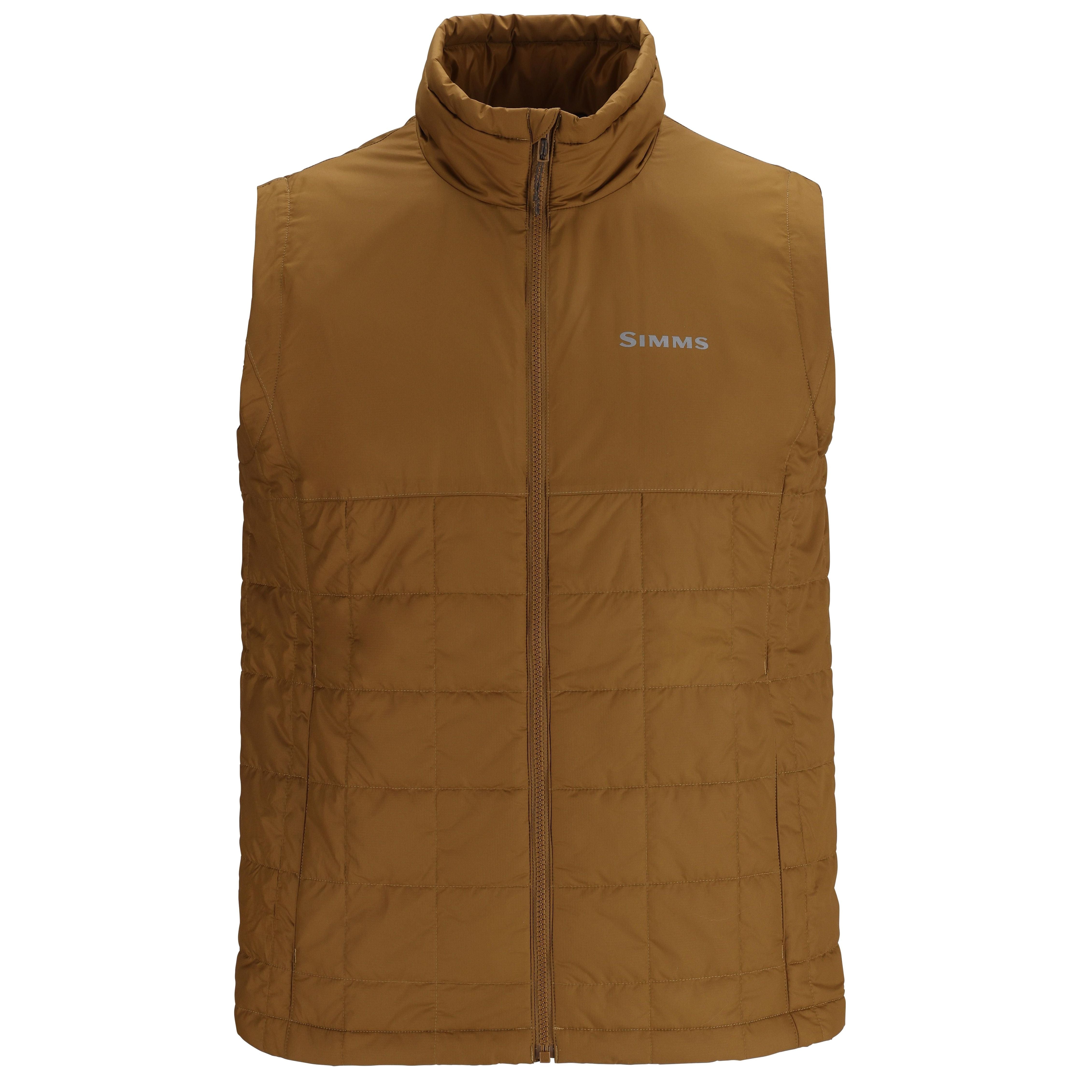 Simms Men's Fall Run Insulated Vest Bronzeback Image 01