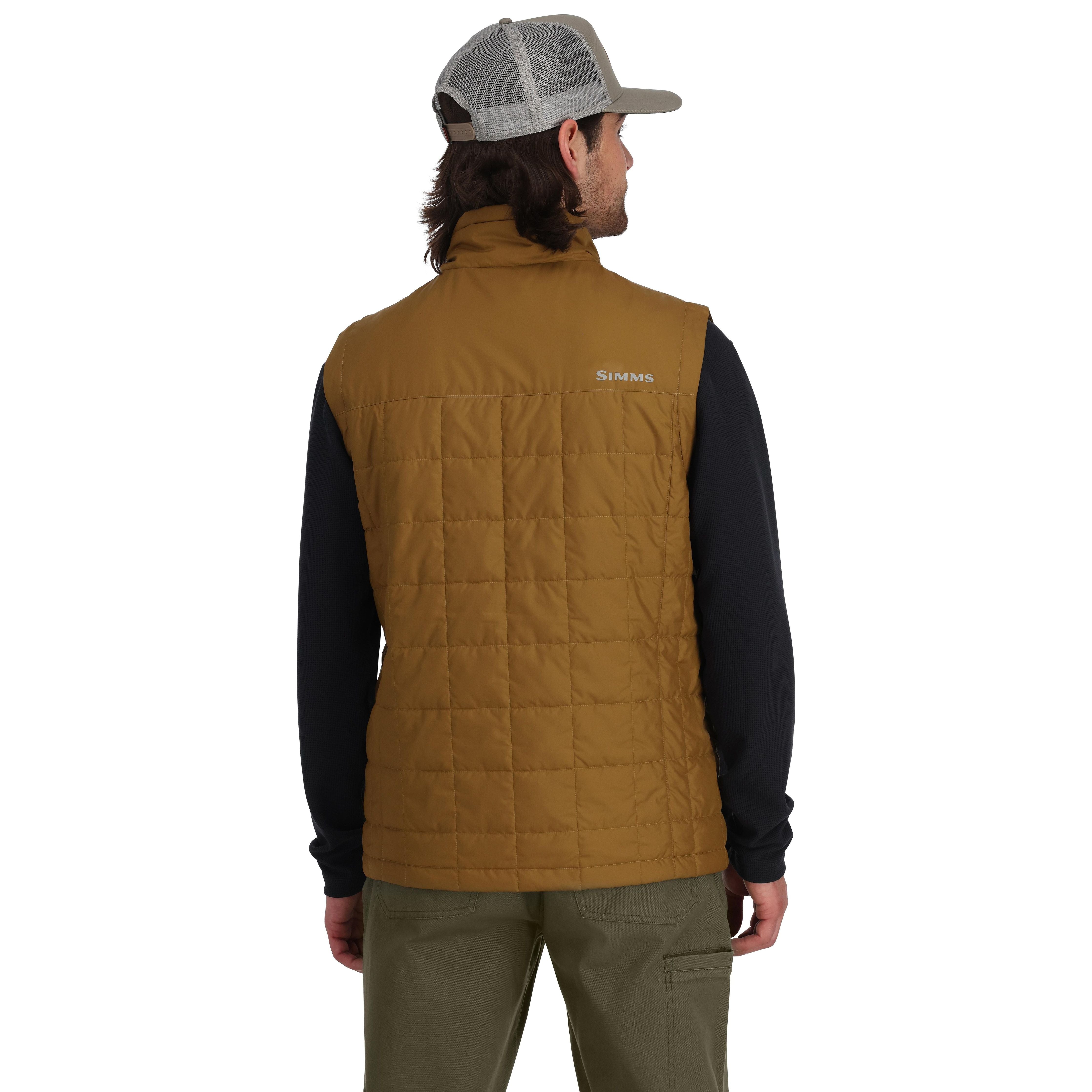 Simms Men's Fall Run Insulated Vest Bronzeback Image 04