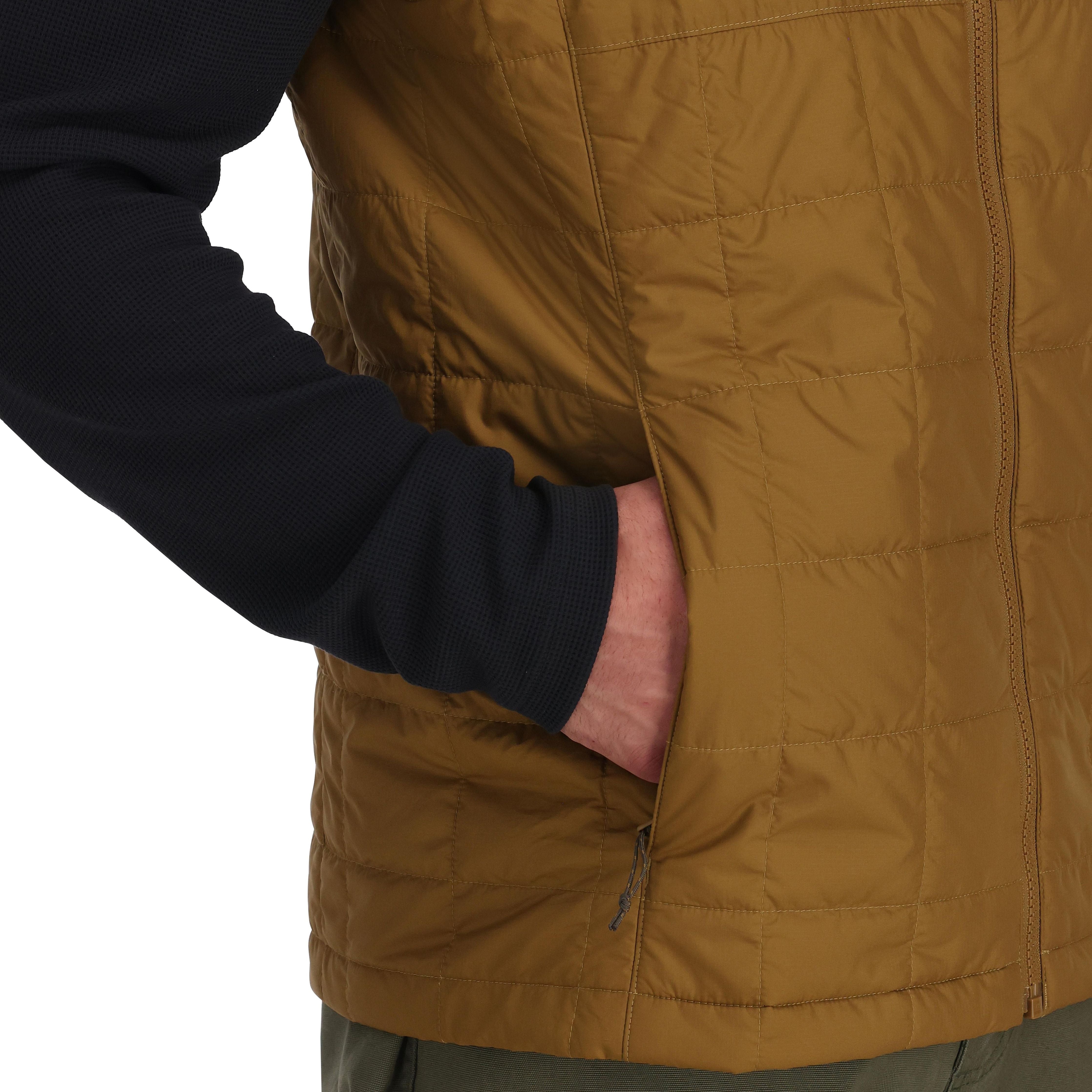 Simms Men's Fall Run Insulated Vest Bronzeback Image 06