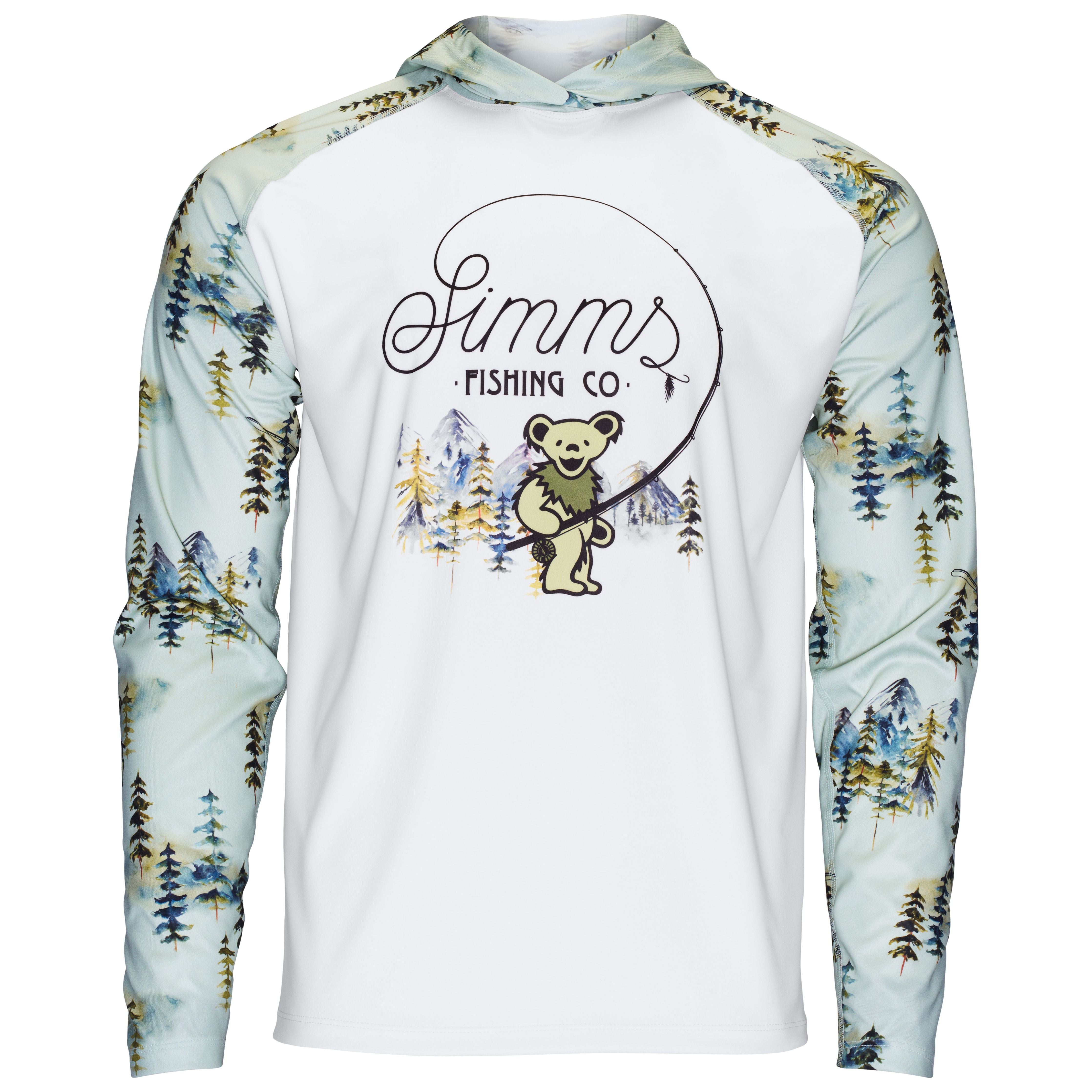 Simms Men's Grateful Dead SolarTech Hoody Wonders Image 01