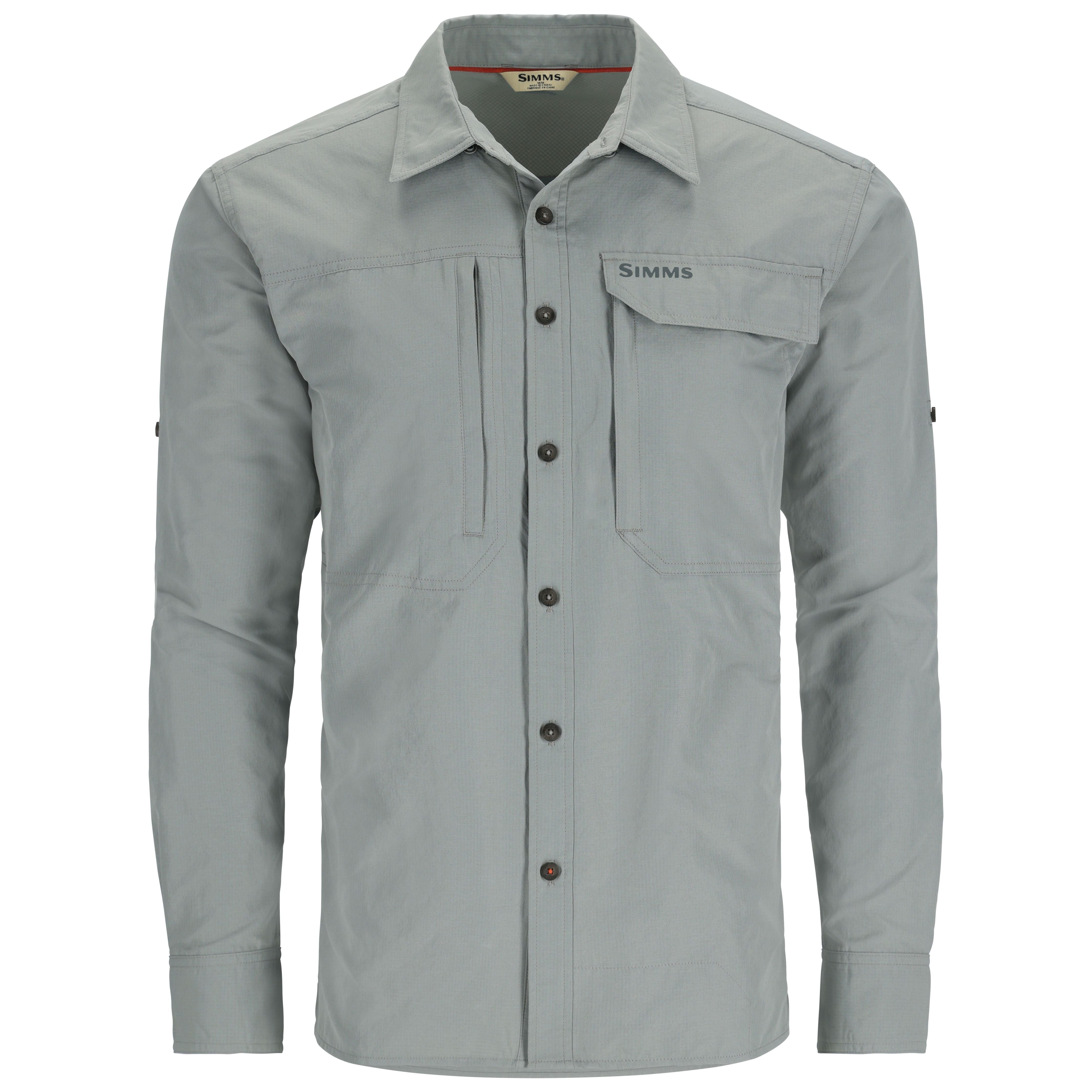 Simms Men's Guide Shirt Cinder Image 01