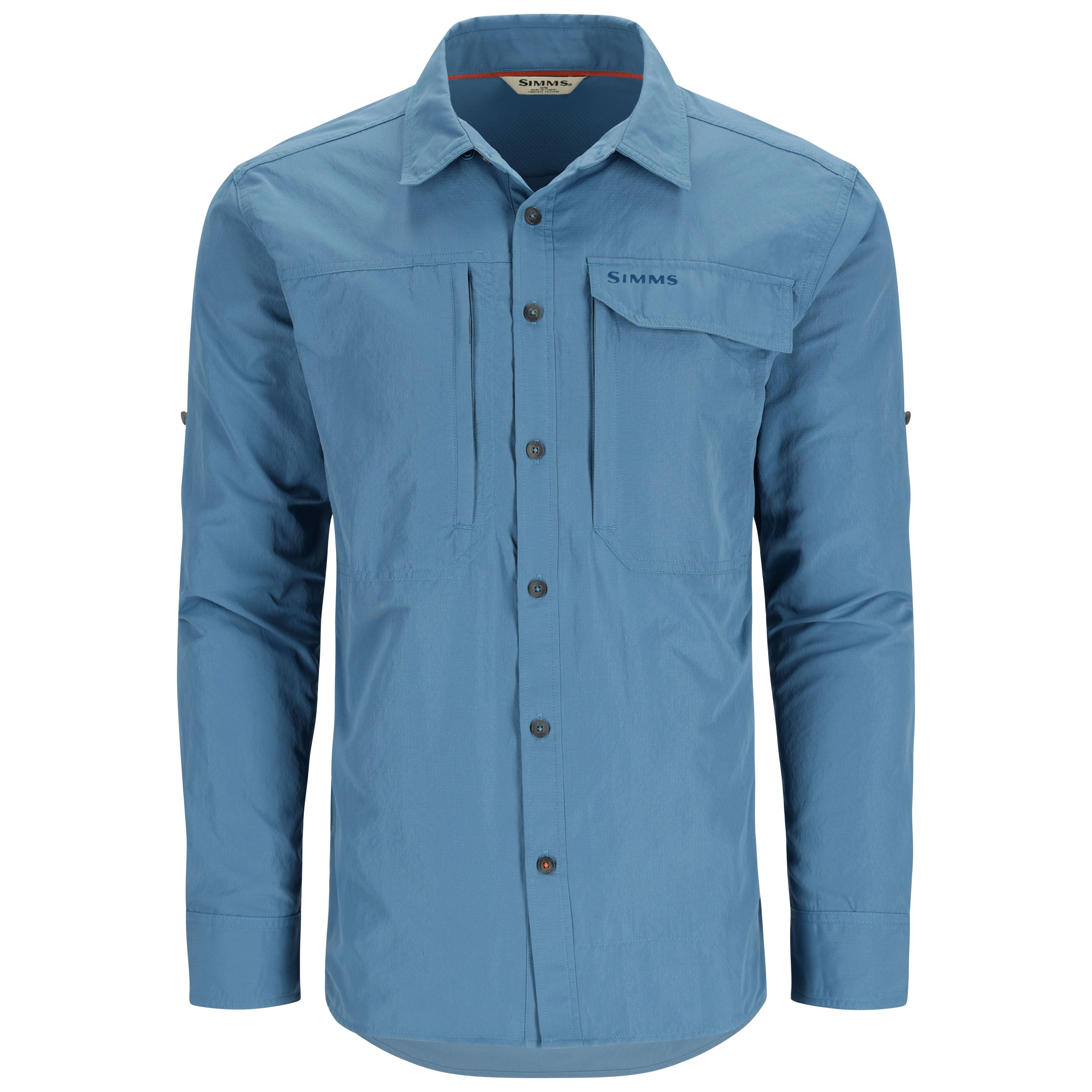 Simms Men's Guide Shirt Neptune Image 01