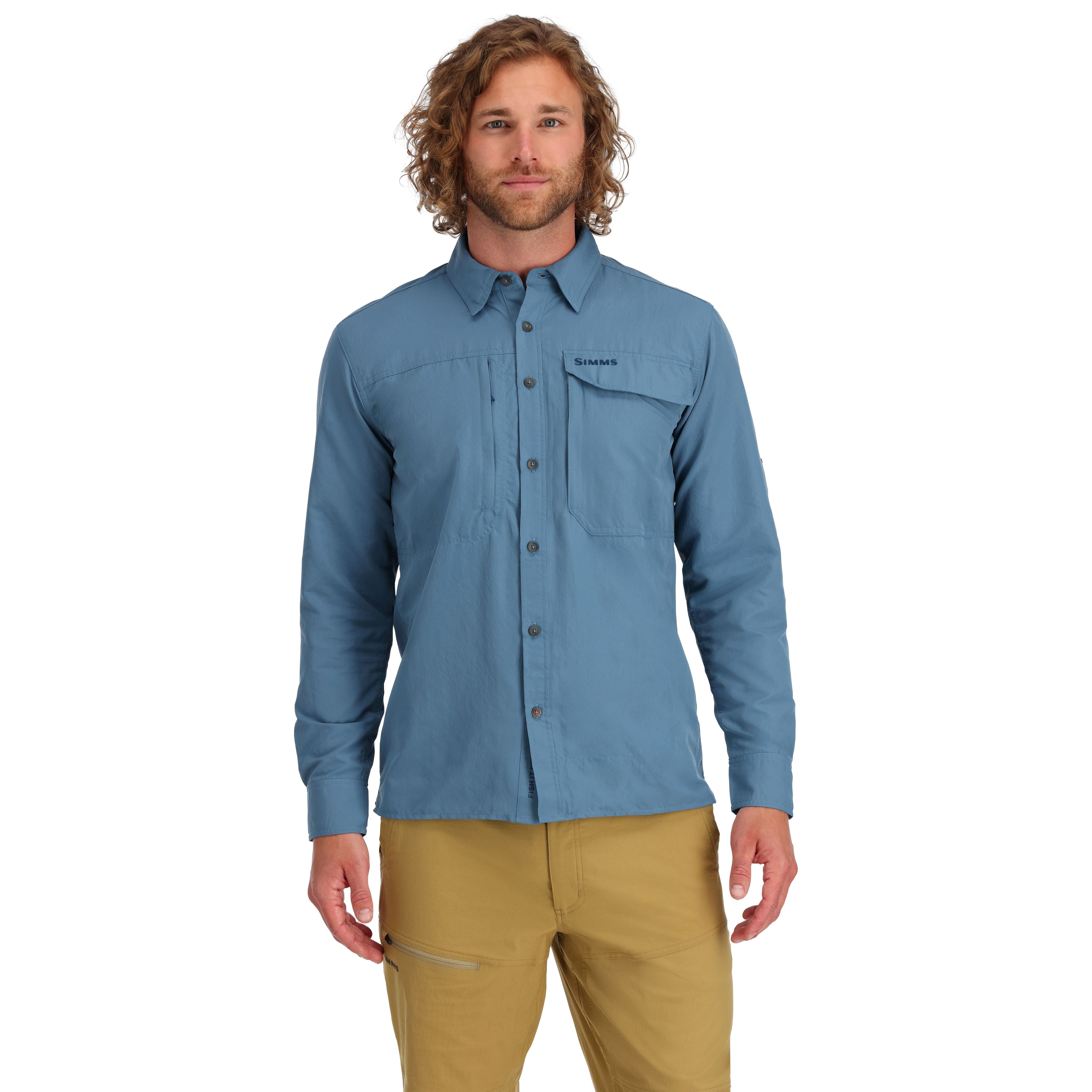 Simms Men's Guide Shirt Neptune Image 02