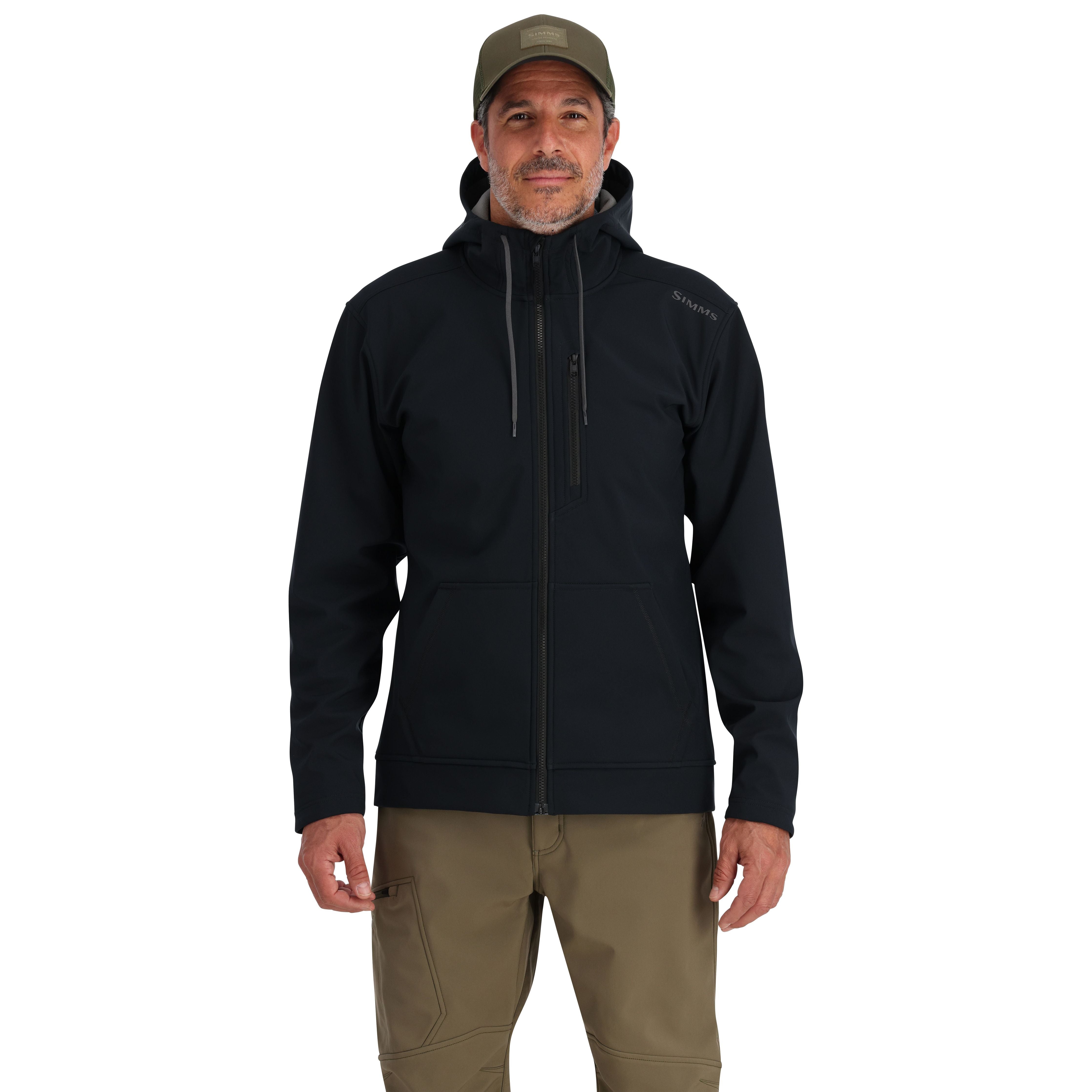 Simms Men's Rogue Hoody Black Image 02