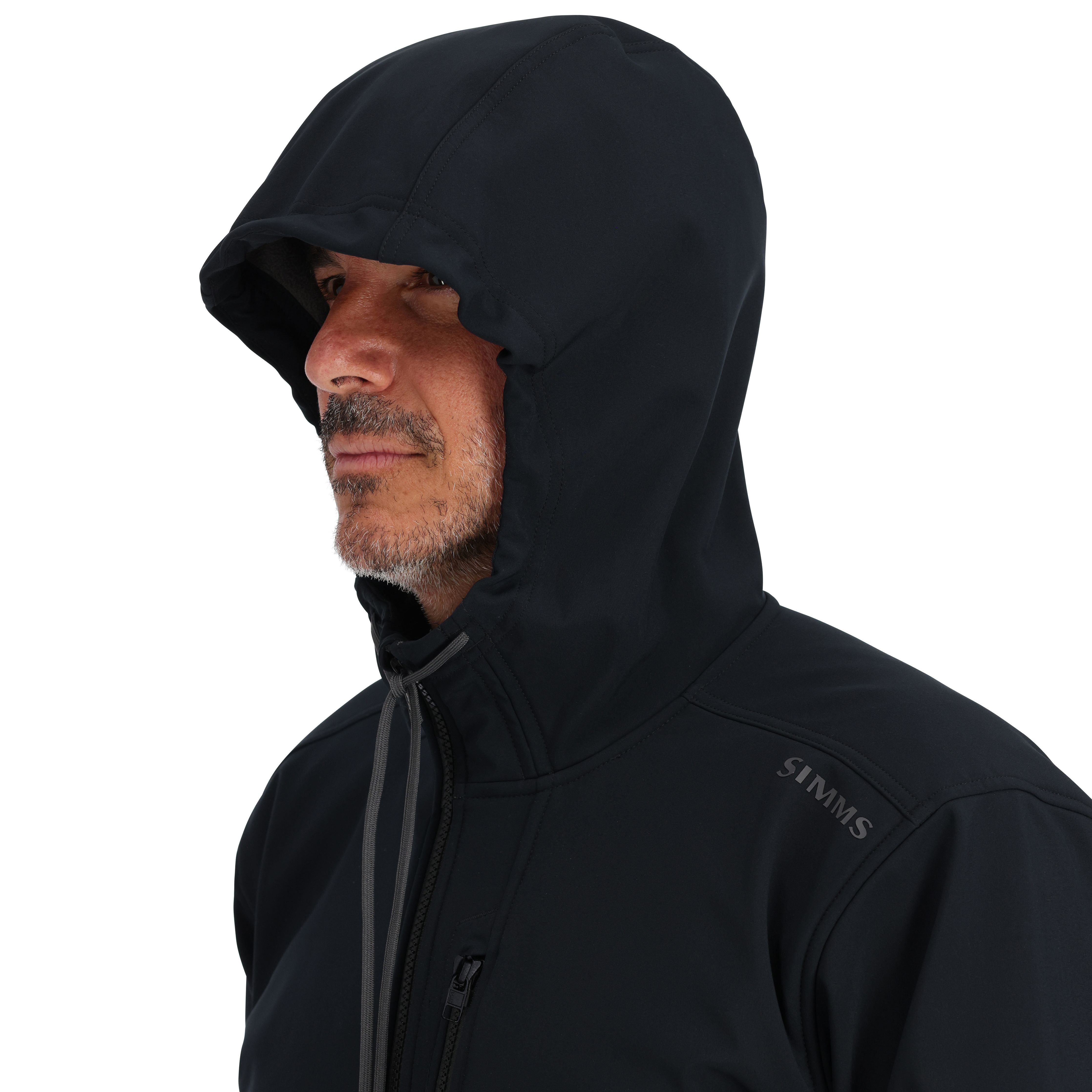 Simms Men's Rogue Hoody Black Image 04