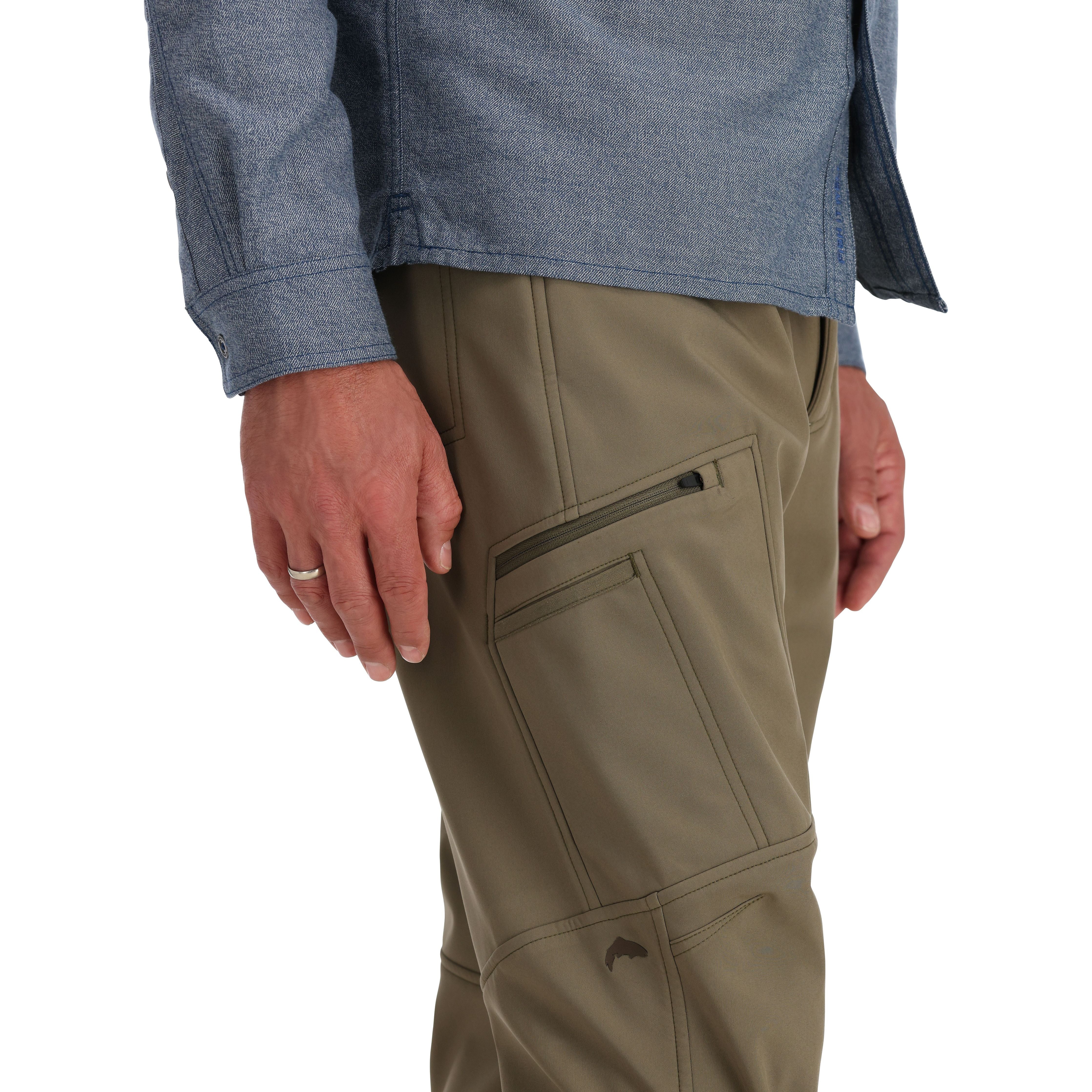 Simms Men's Rogue Pant Dark Stone Image 06
