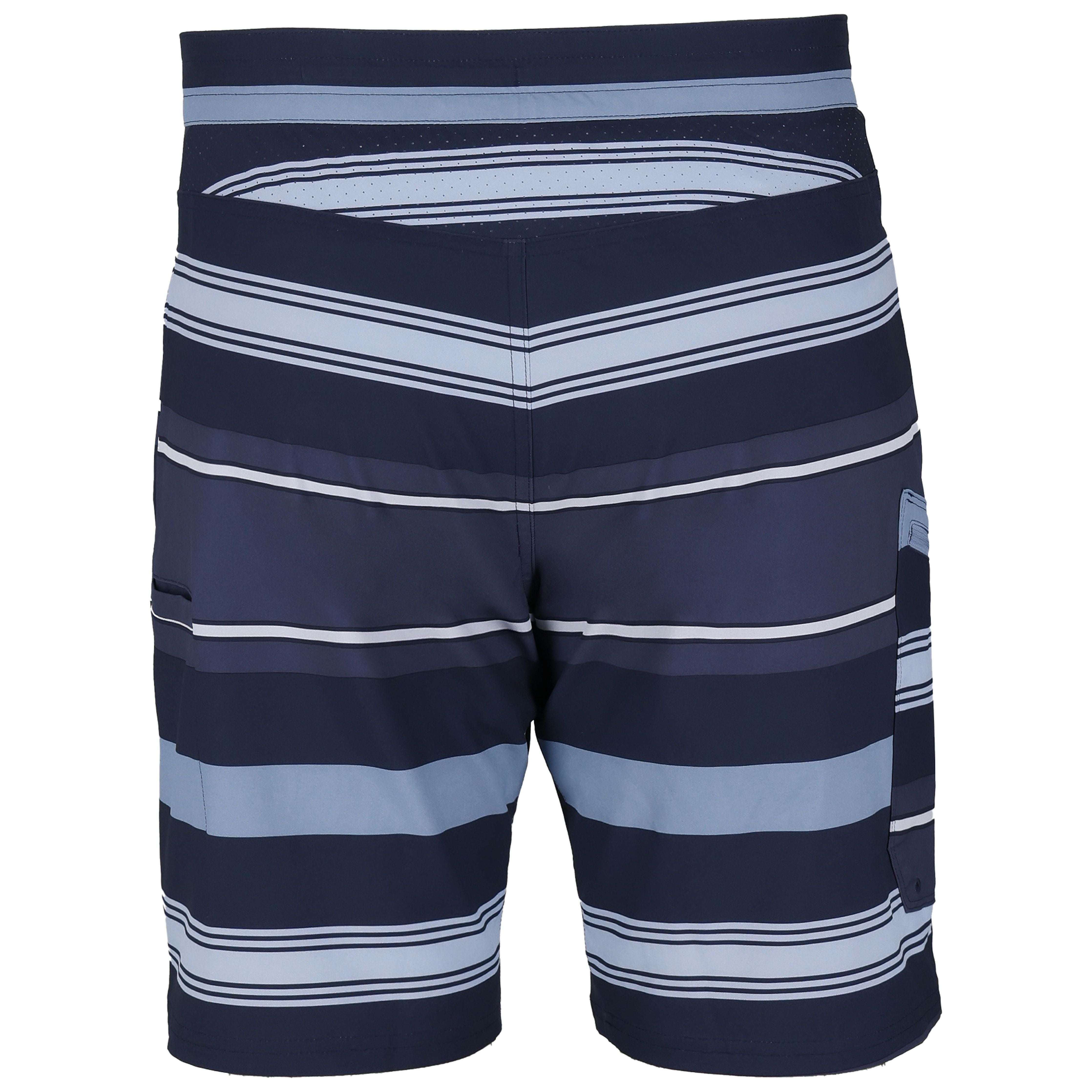 Simms Men's Seamount Board Shorts Huckleberry Stripe Image 02