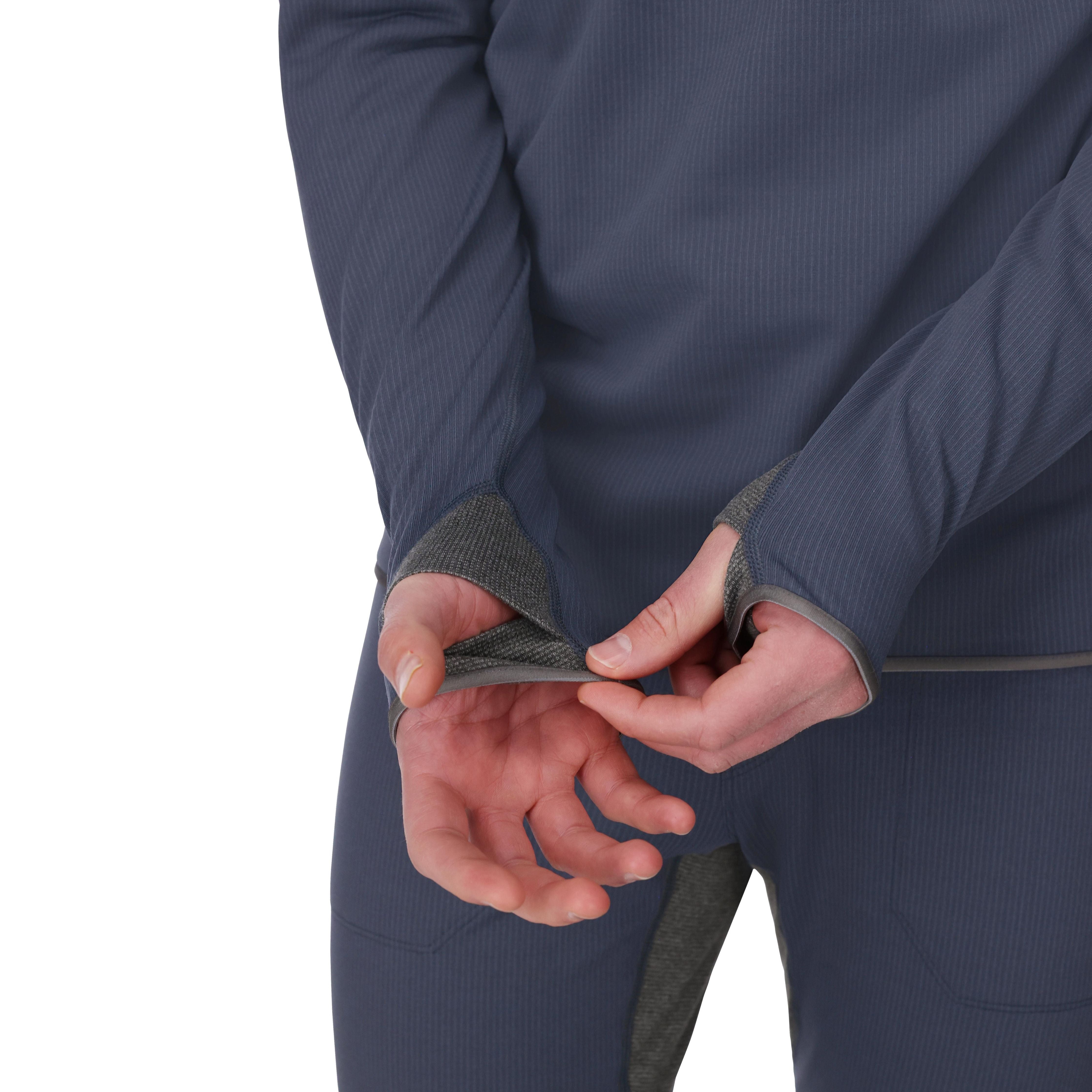 Simms Men's Strata 200 LS Crew Selvedge Image 04