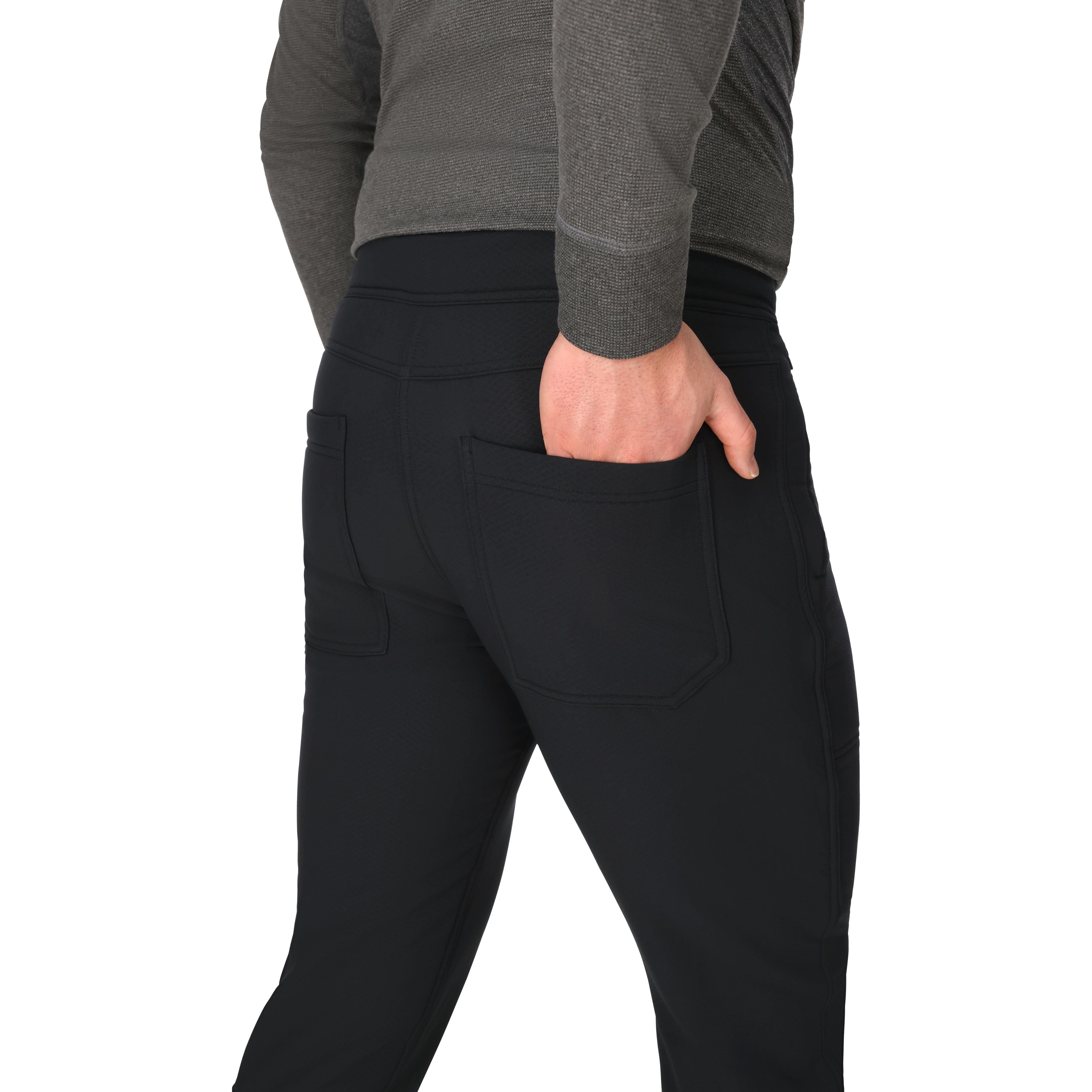 Simms Men's Strata 330 Bottom Black Image 05