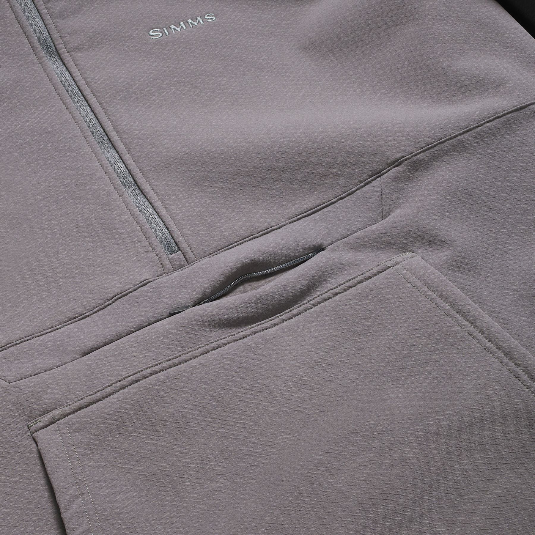Simms Men's Strata 330 Half-Zip Hoody Hopper Head Image 04