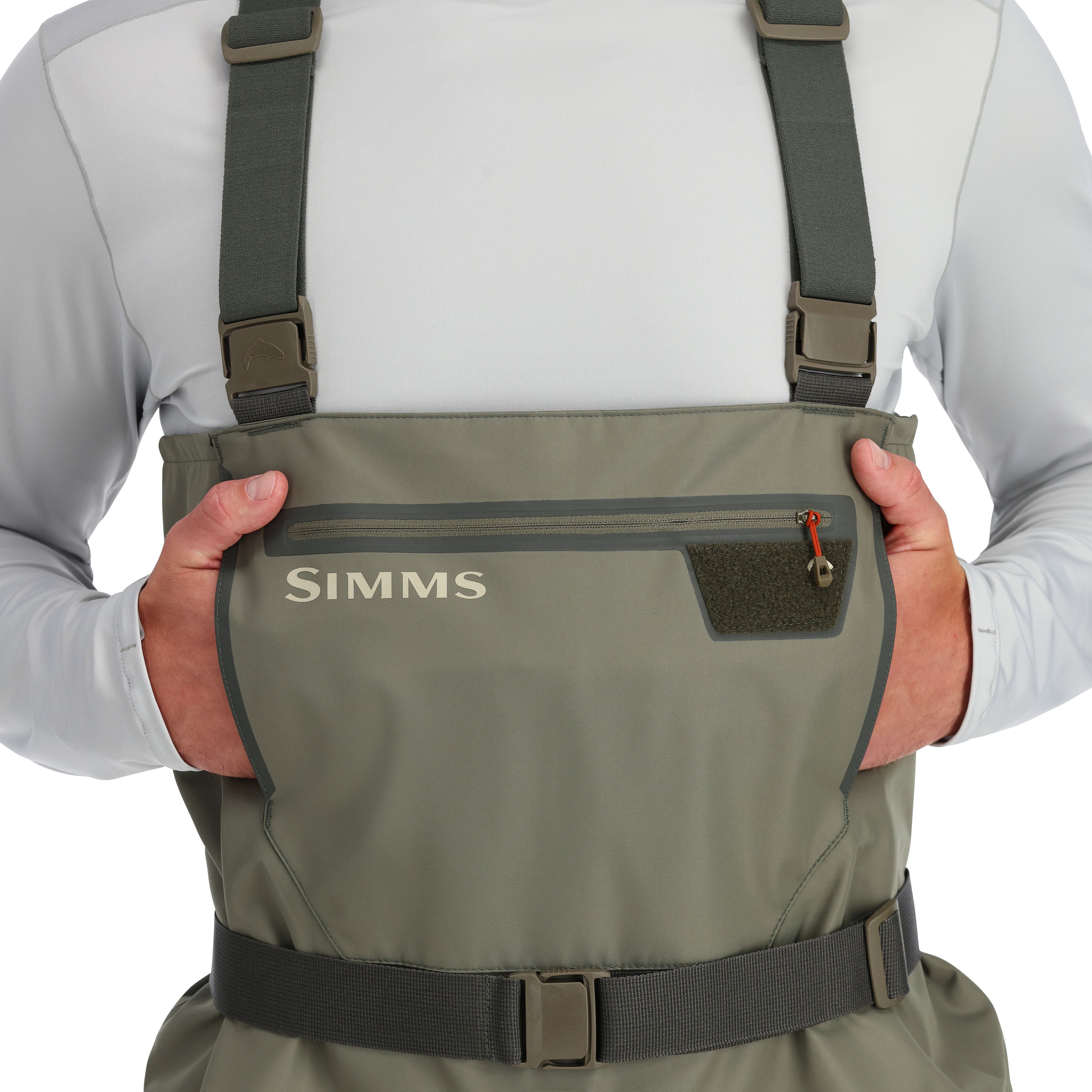 Simms Men's Tributary Stockingfoot Basalt Image 04