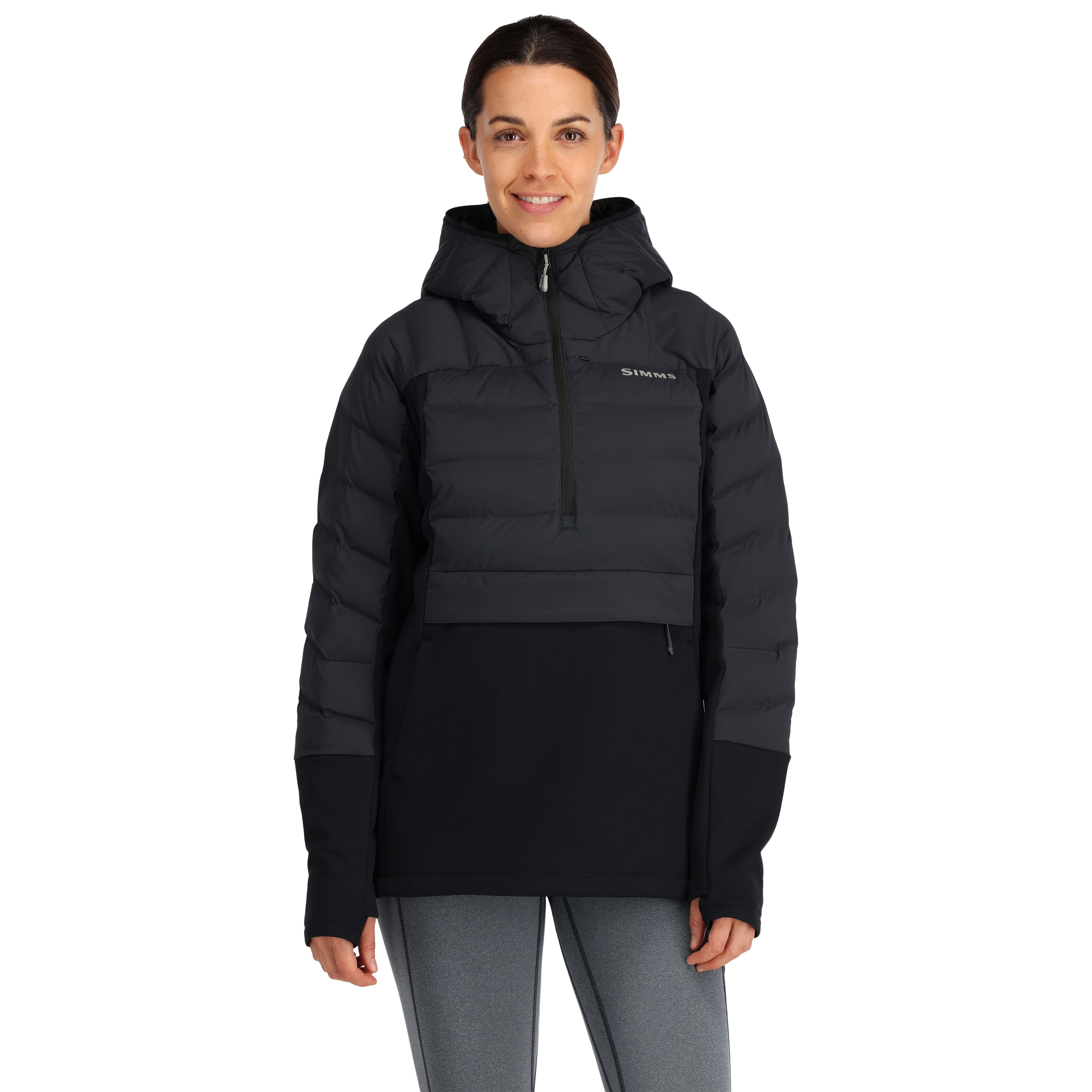 Simms Women's ExStream Pull-Over Hoody Black Image 04