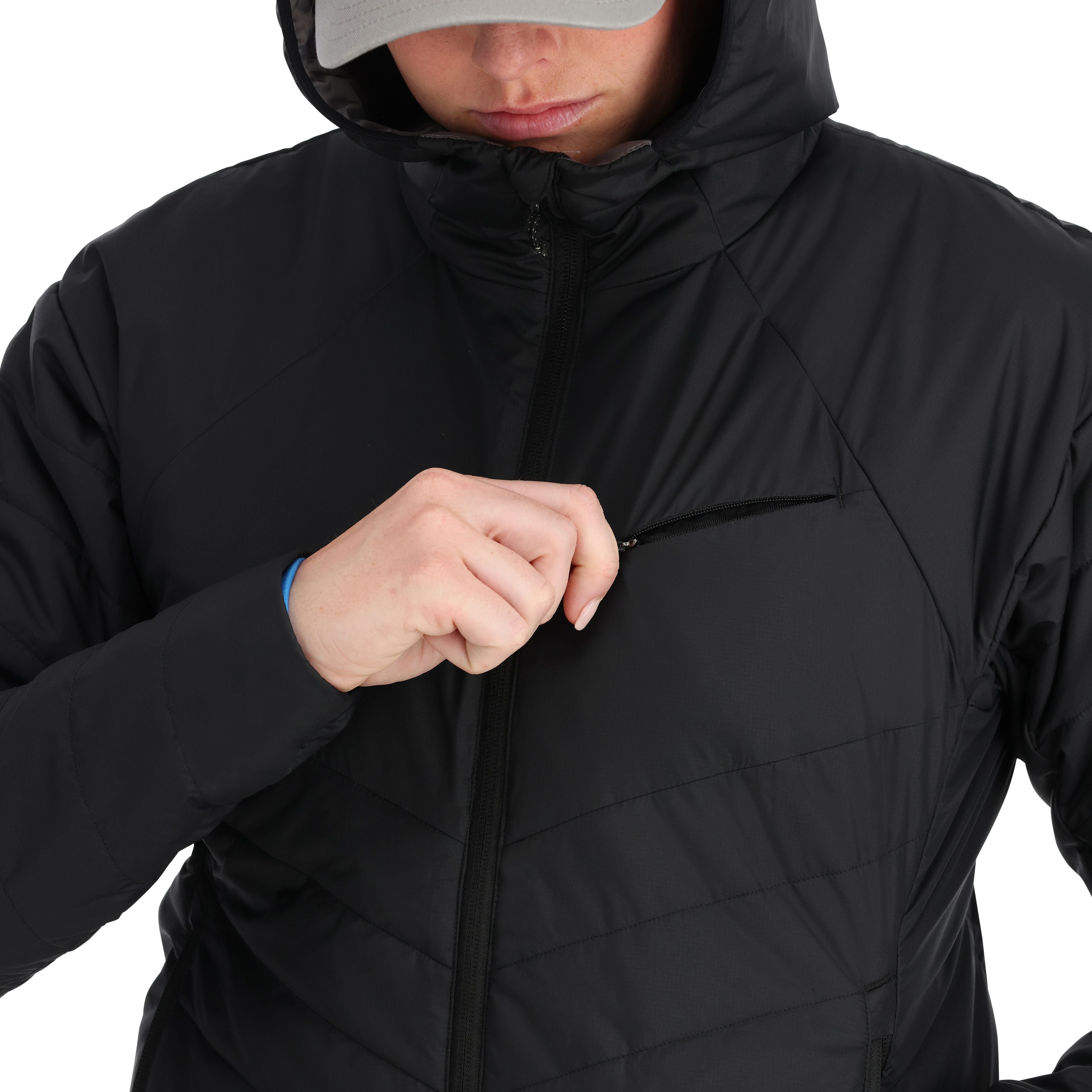 Simms Women's Fall Run Hoody Black Image 05