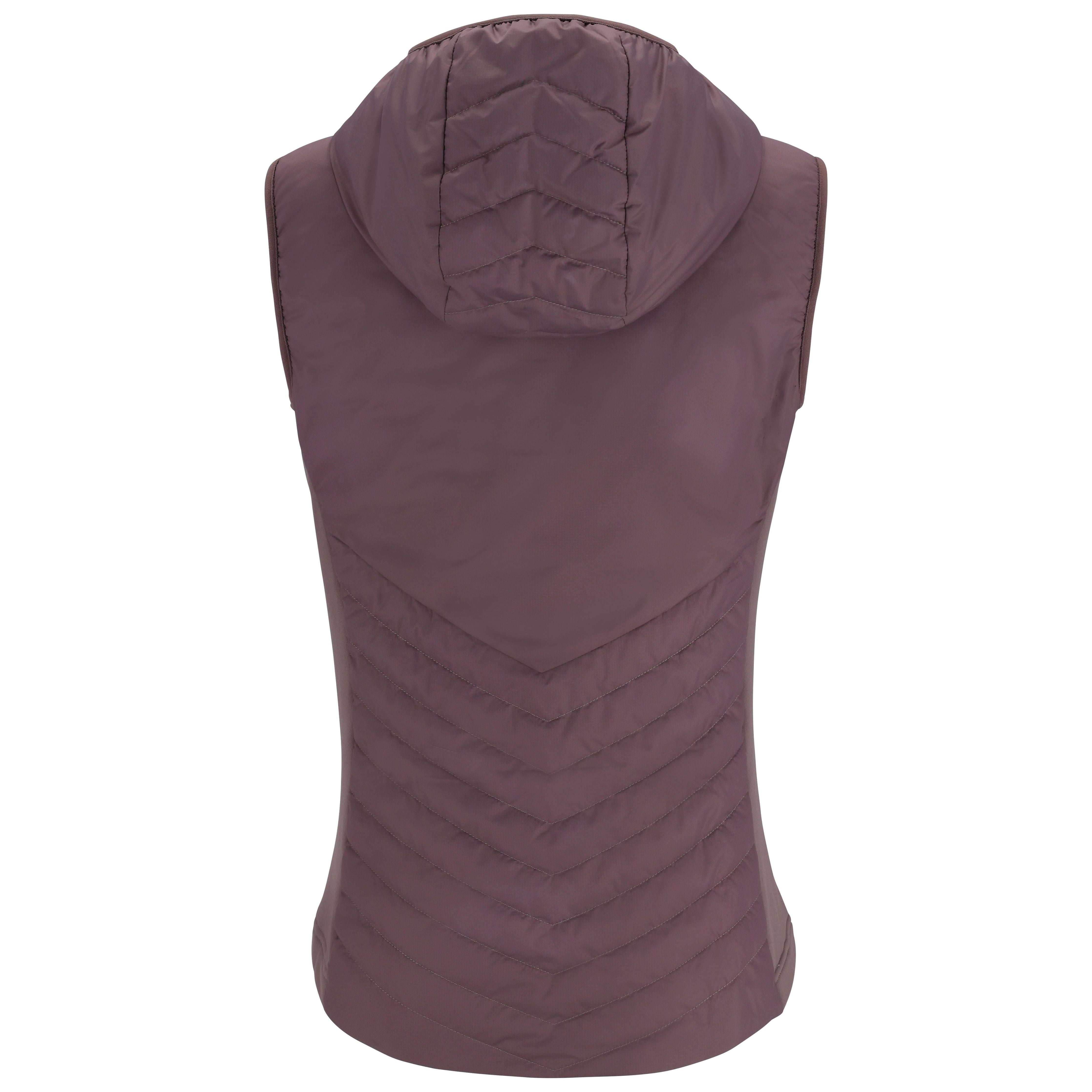 Simms Women's Fall Run Hybrid Hooded Vest Grayling Image 02