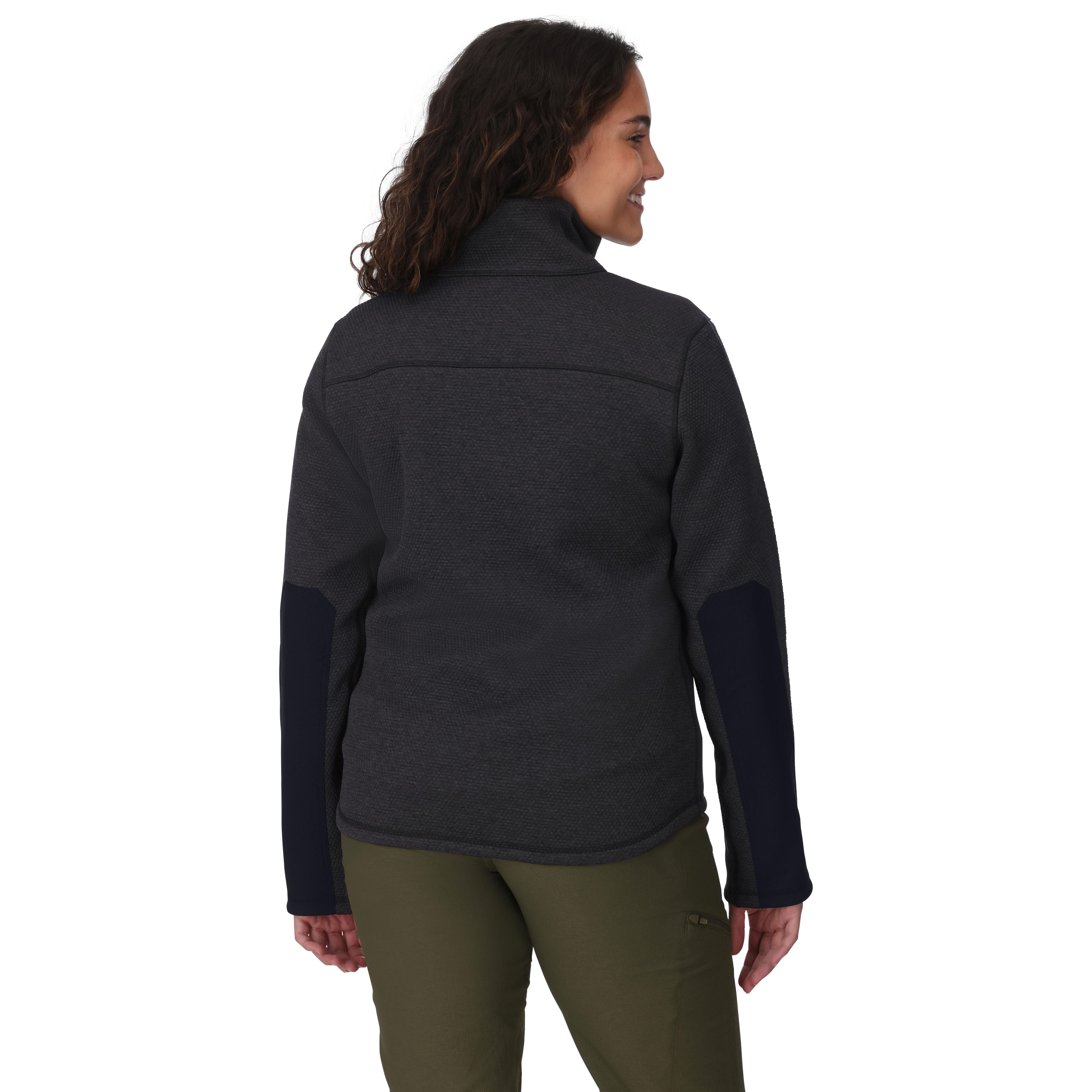 Simms Women's Harbor Fleece Black Heather Image 03