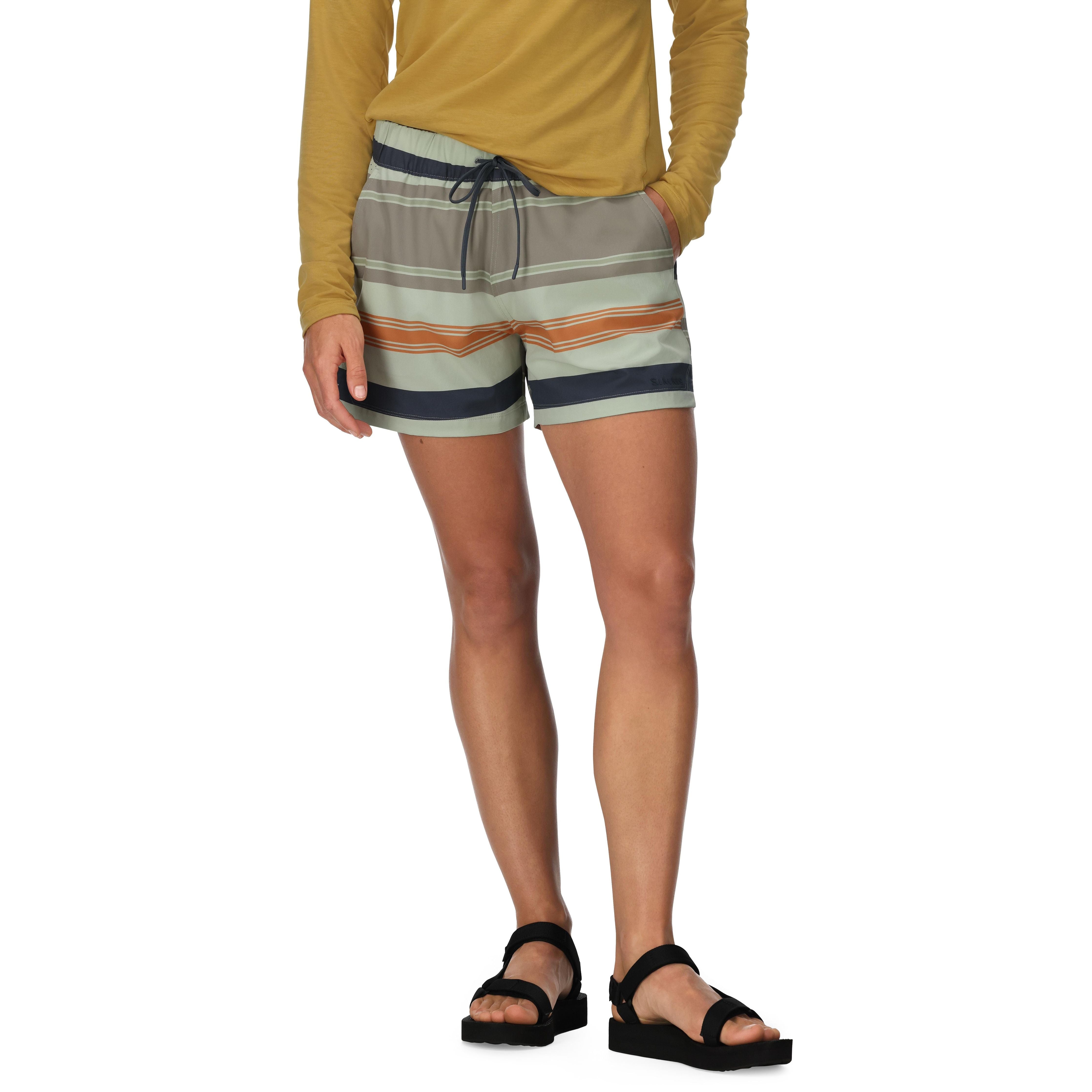Simms Women's Seamount Short Aspen Stripe Image 02