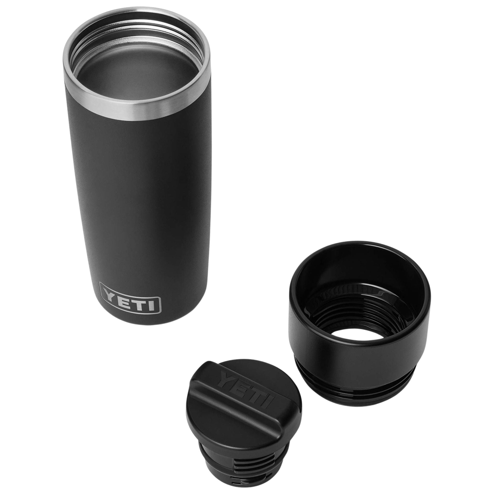 YETI Rambler 16 oz Travel Bottle with Commuter Cap Black Image 04