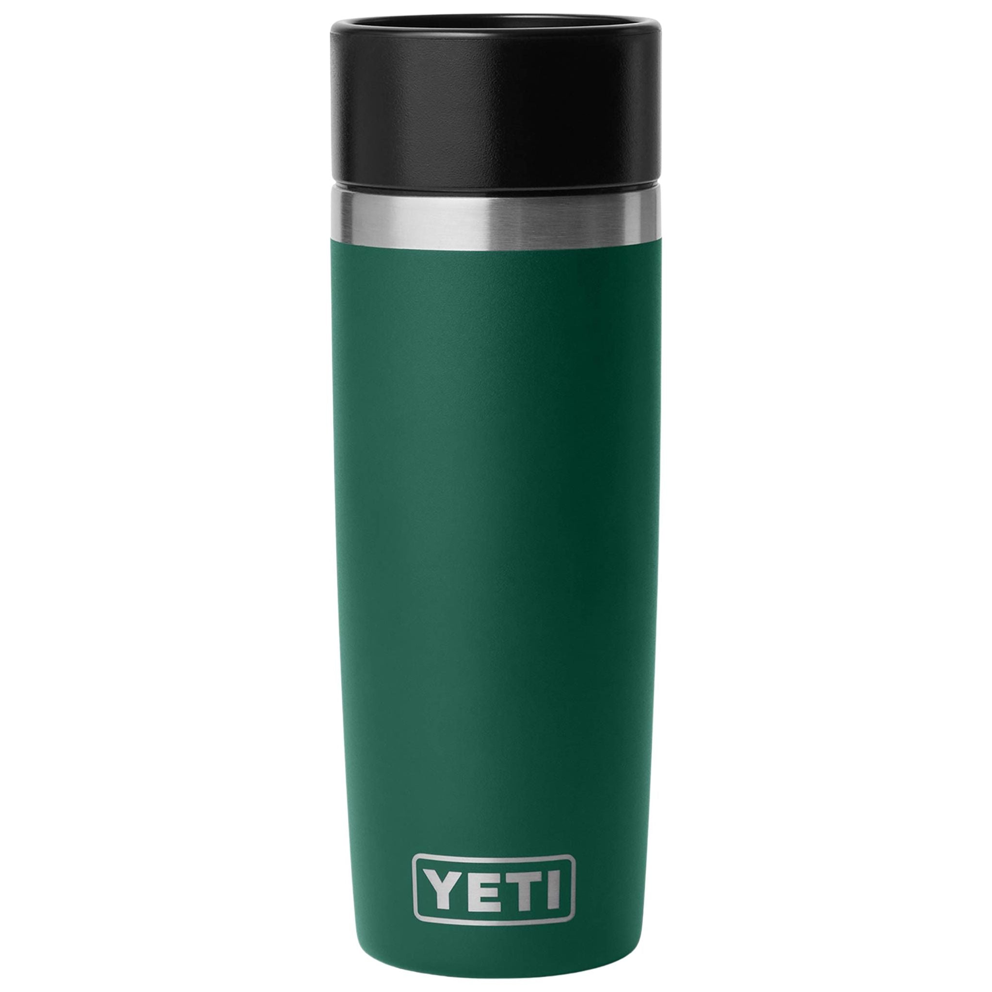 YETI Rambler 16 oz Travel Bottle with Commuter Cap Black Forest Green Image 01