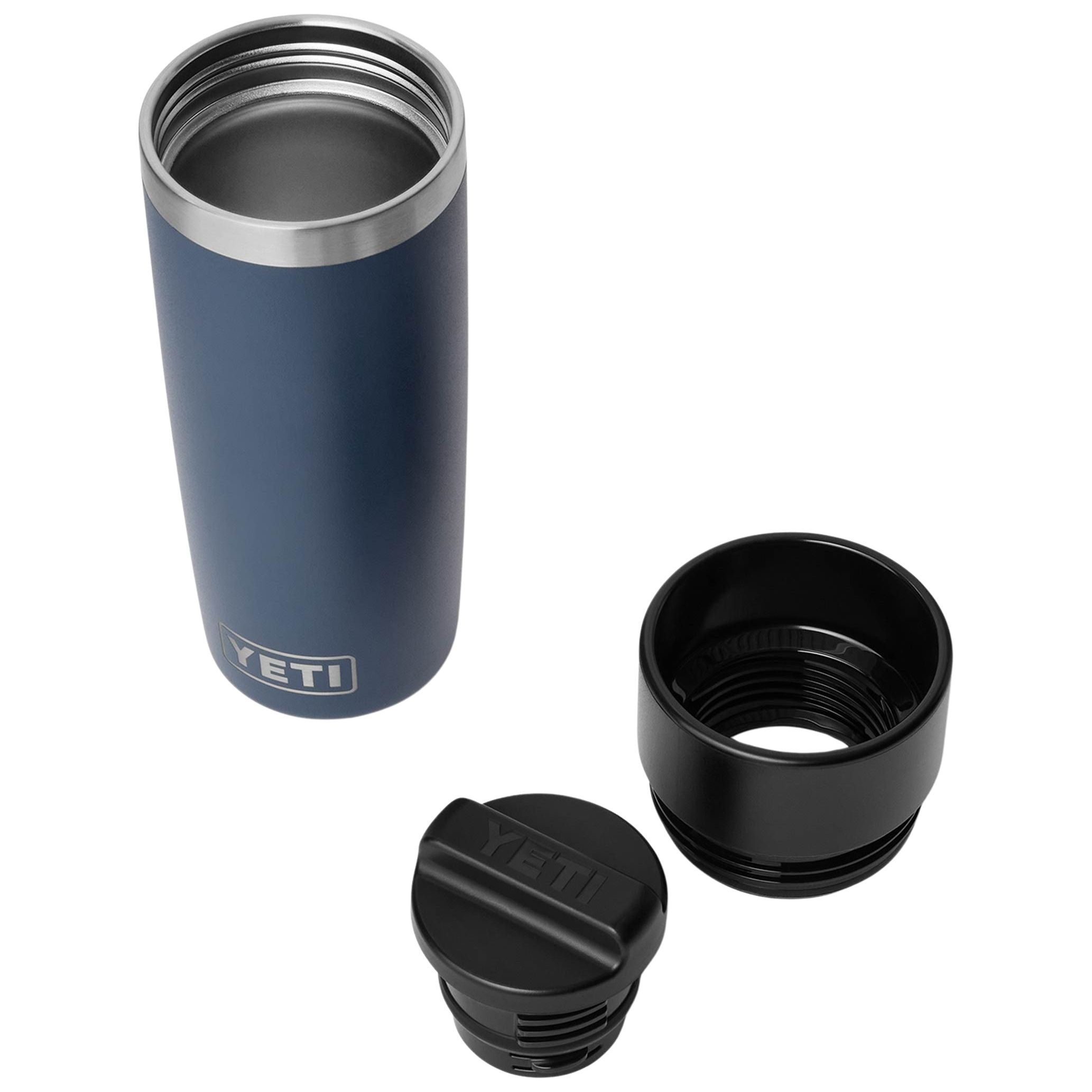 YETI Rambler 16 oz Travel Bottle with Commuter Cap Navy Image 04
