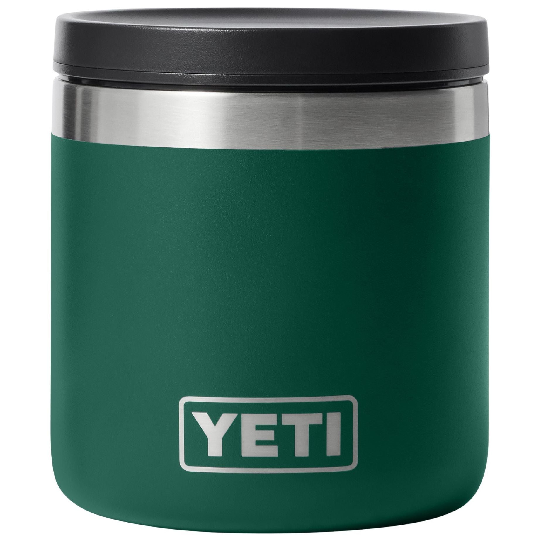 YETI Rambler 8 oz Insulated Food Jar Black Forest Green Image 01