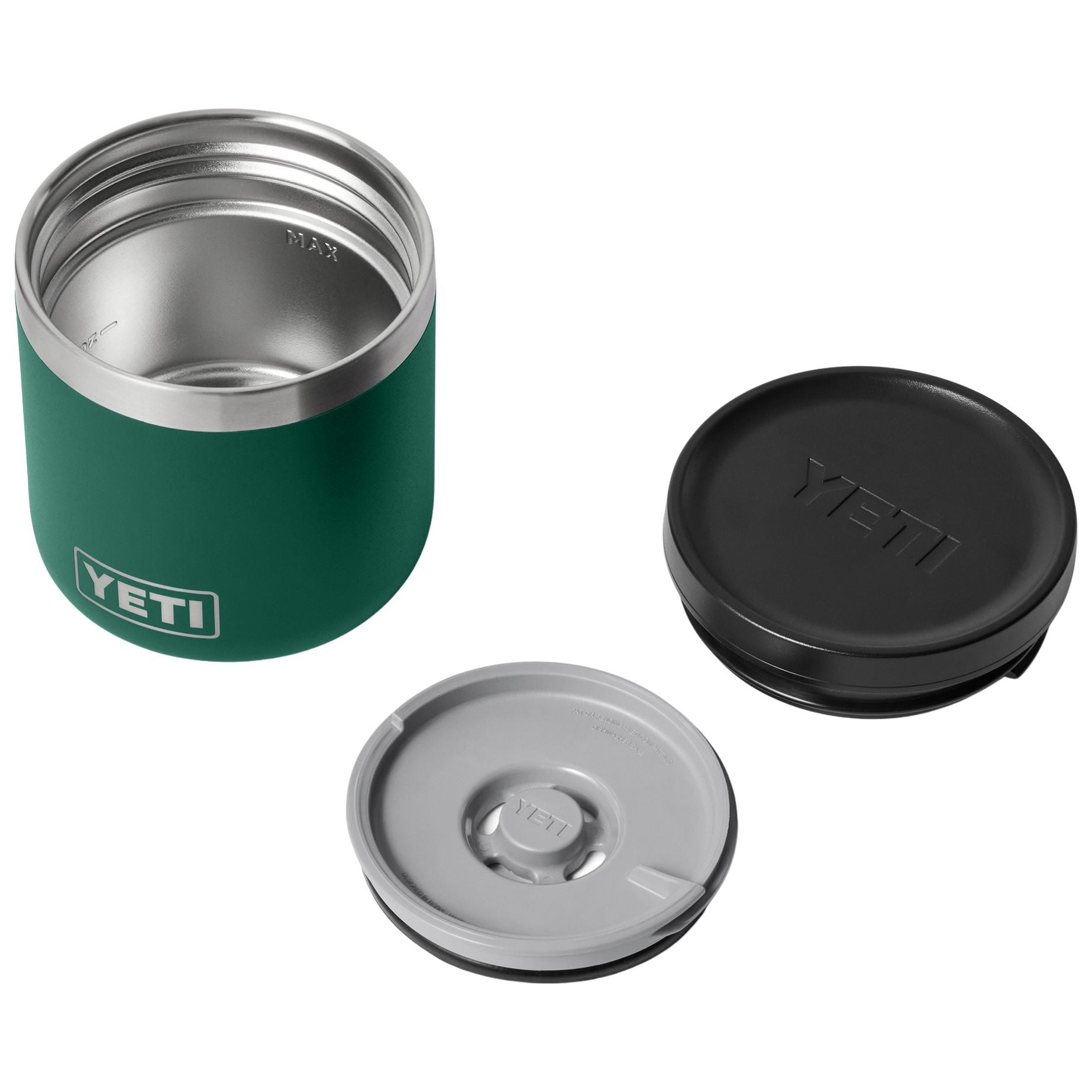 YETI Rambler 8 oz Insulated Food Jar Black Forest Green Image 04