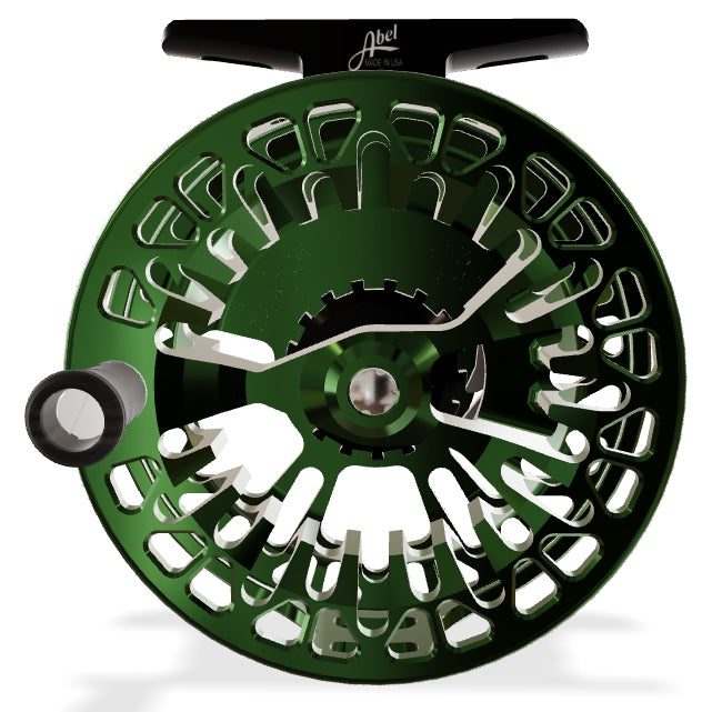 Abel Vaya 5/6 - Deep Green w/ Deep Green Drag Knob & Ebony Wood Handle