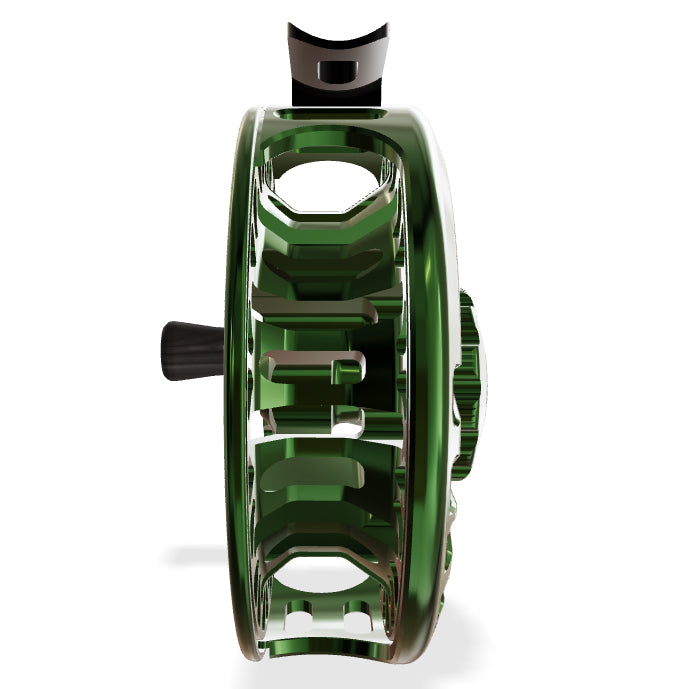 Abel Vaya 5/6 - Deep Green w/ Deep Green Drag Knob & Ebony Wood Handle