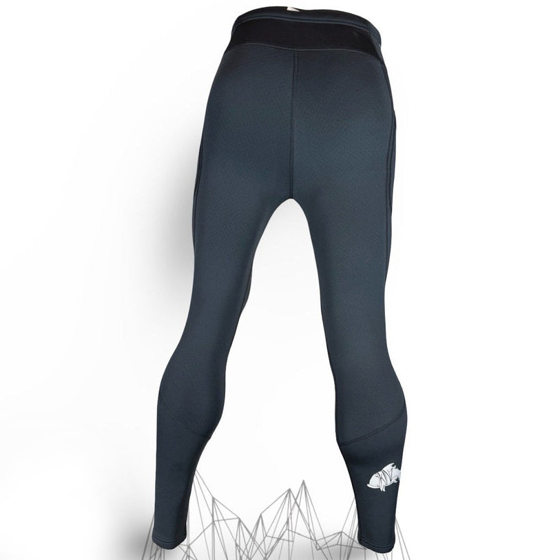Backcountry Skinz AIRBLITZ Pitch Black Perforated Neoprene Leggings - Unisex
