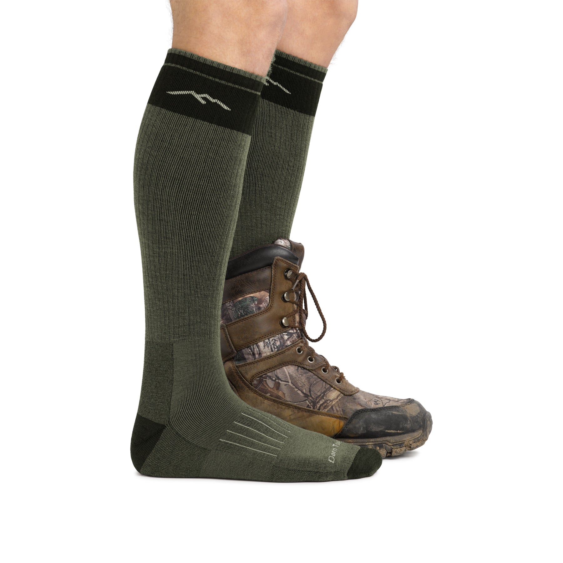 Darn Tough Men's Over-The-Calf Heavyweight Full Cushion Hunting Socks