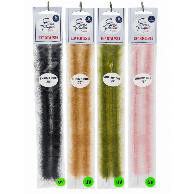 EP Shrimp Dub Brush - 0.75" (6pk)