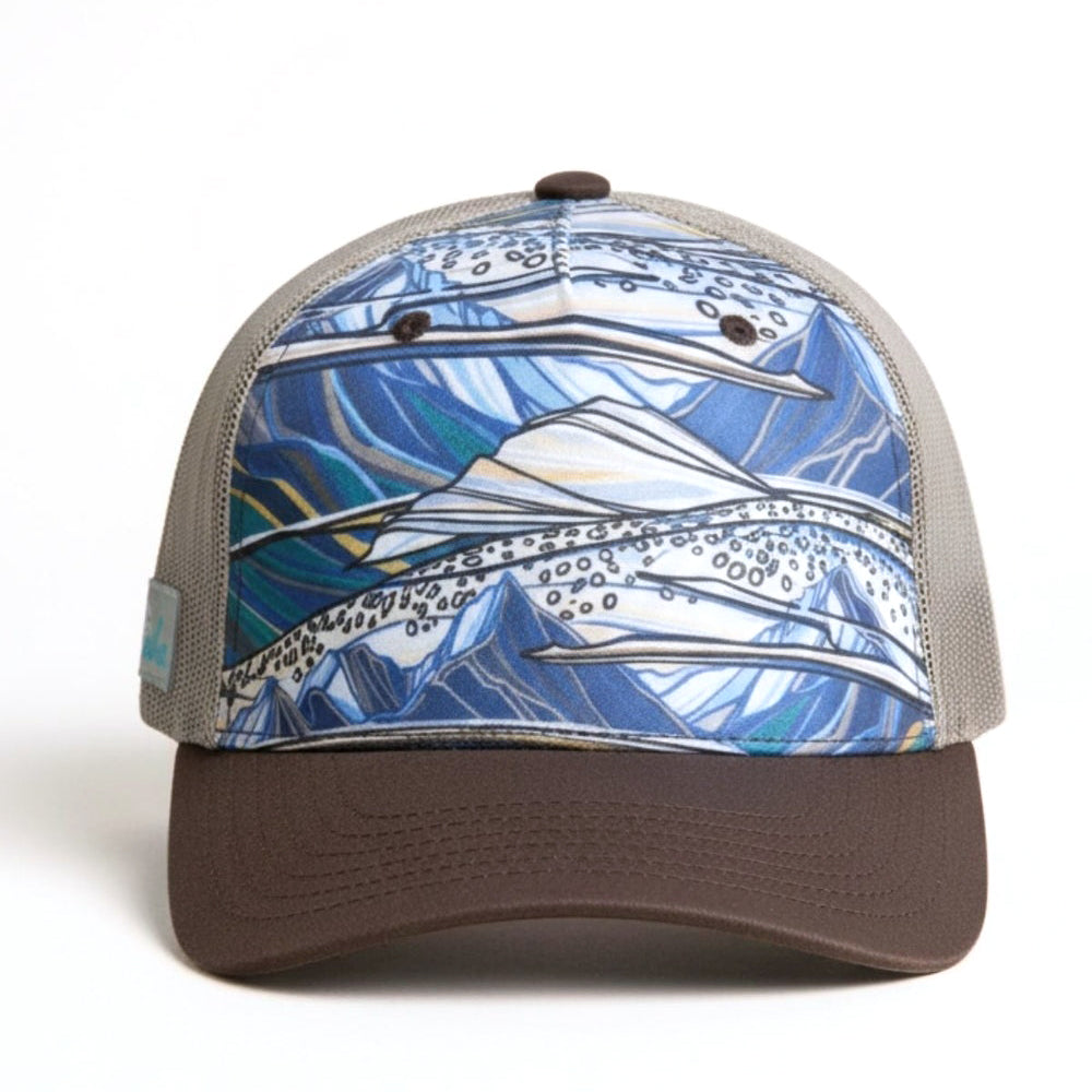 Fishe Wear Rainbow Ridge Abstract Trucker Hat
