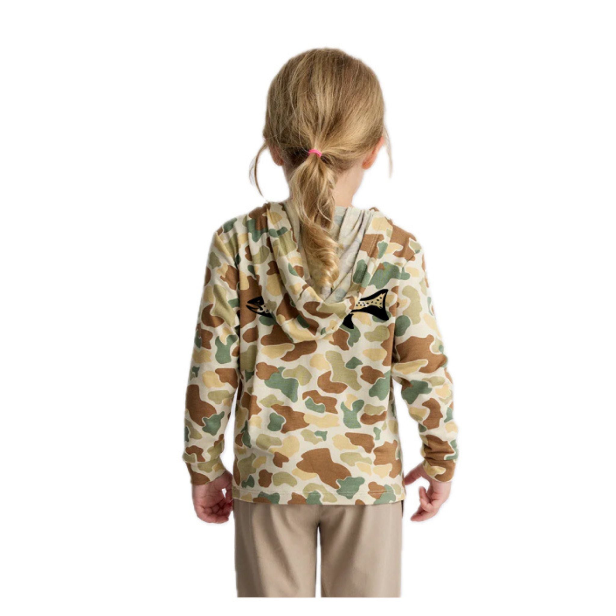 Free Fly BSA Logo Toddler Bamboo Shade Hoodie