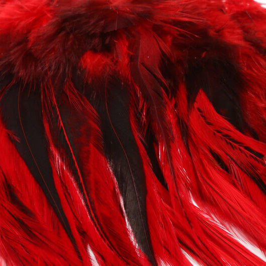 Hareline Badger Saddle Hackle 5-7 inch