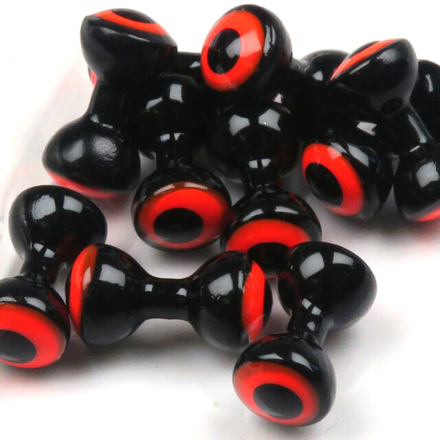 Hareline Double Pupil Brass Eyes