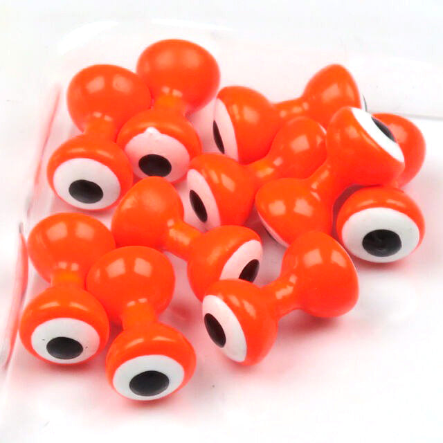 Hareline Double Pupil Brass Eyes