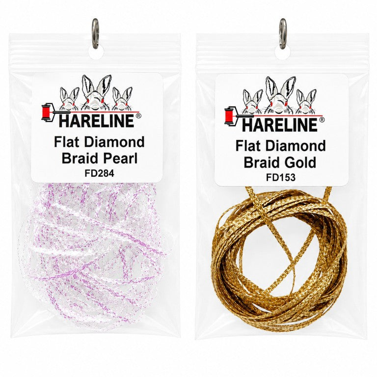 Hareline Flat Diamond Braid