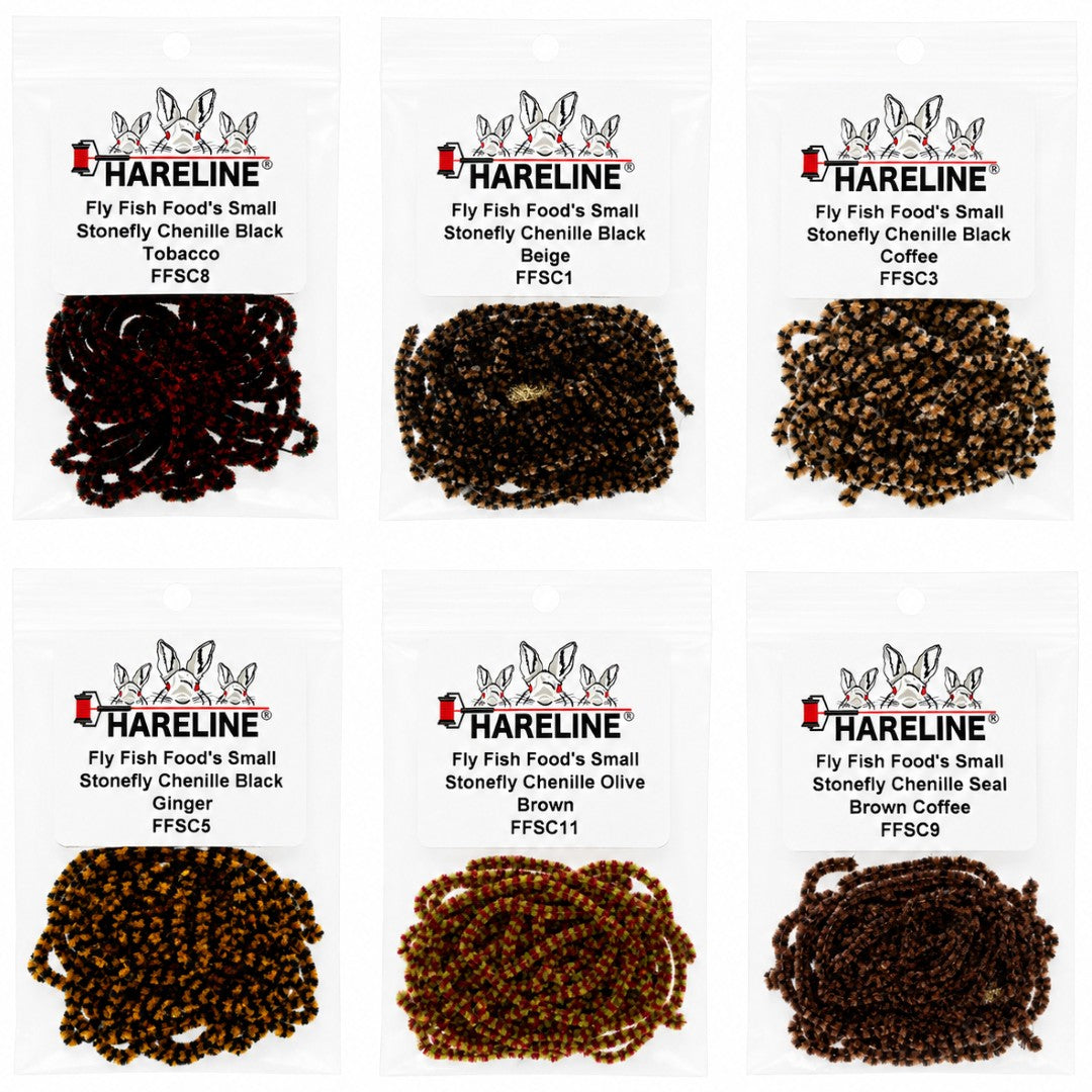 Hareline Fly Fish Food Small Stonefly Chenille