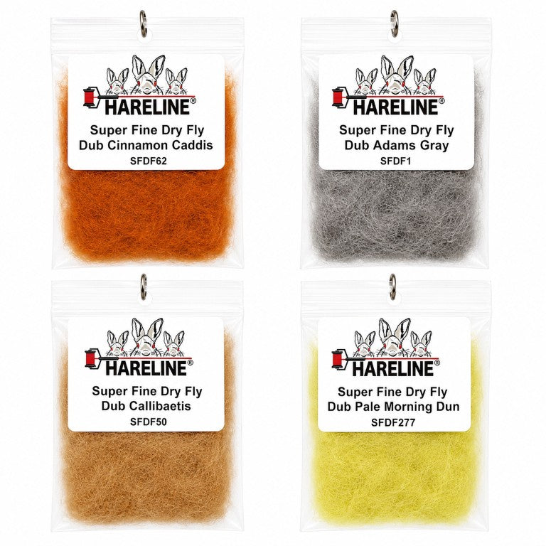 Hareline Super Fine Dry Fly Dub