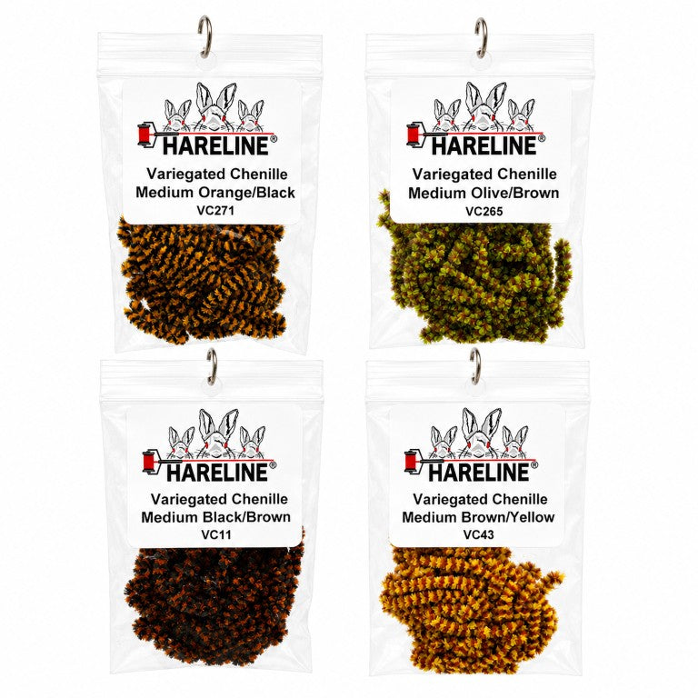 Hareline Variegated Chenille Medium