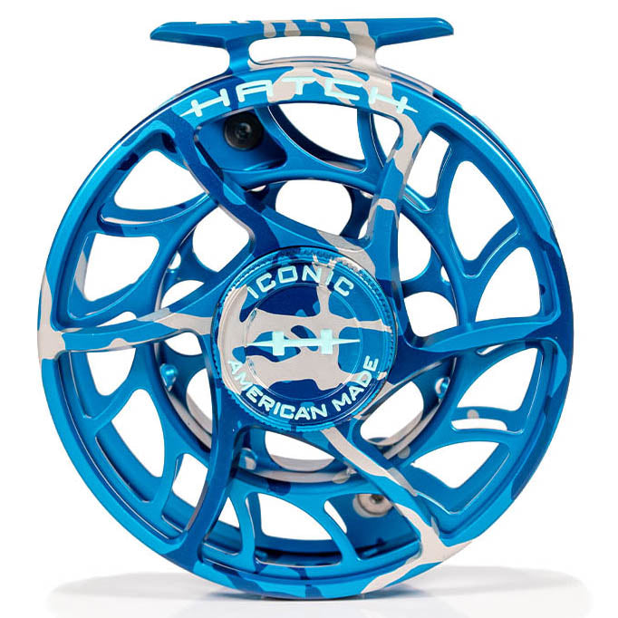 Hatch 2026 Custom Splash Camo Iconic Reel - 9 Plus LA