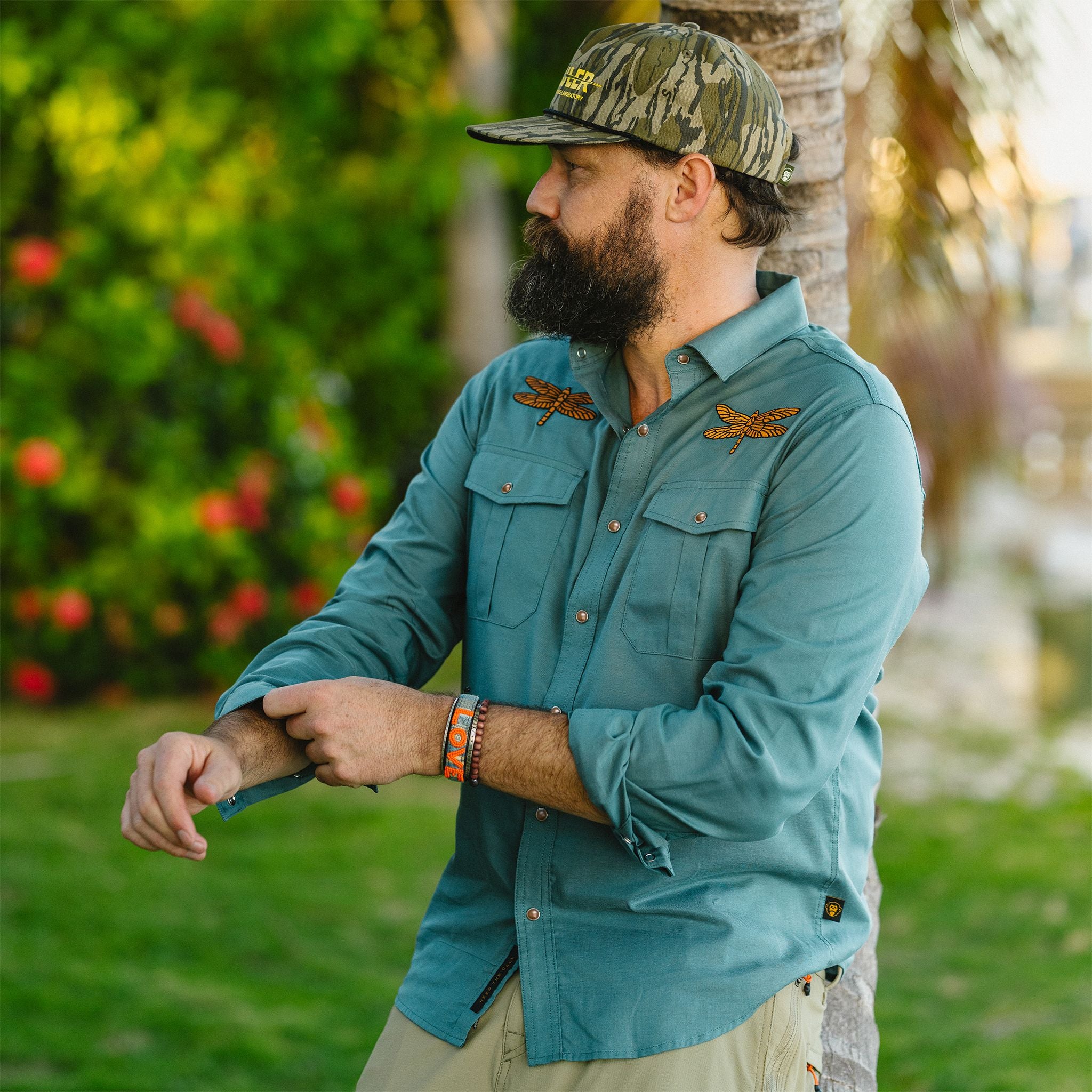 Howler Brothers Gaucho Snapshirt Enter the Dragons Image 09