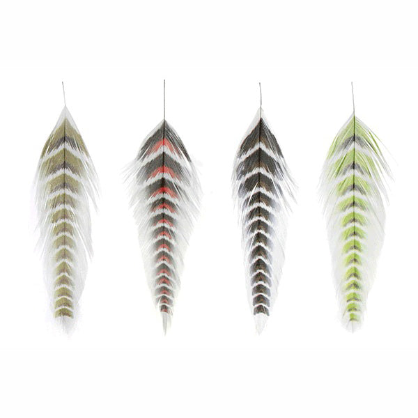 Montana Fly Company Galloup's Fish Feathers - Grizzled