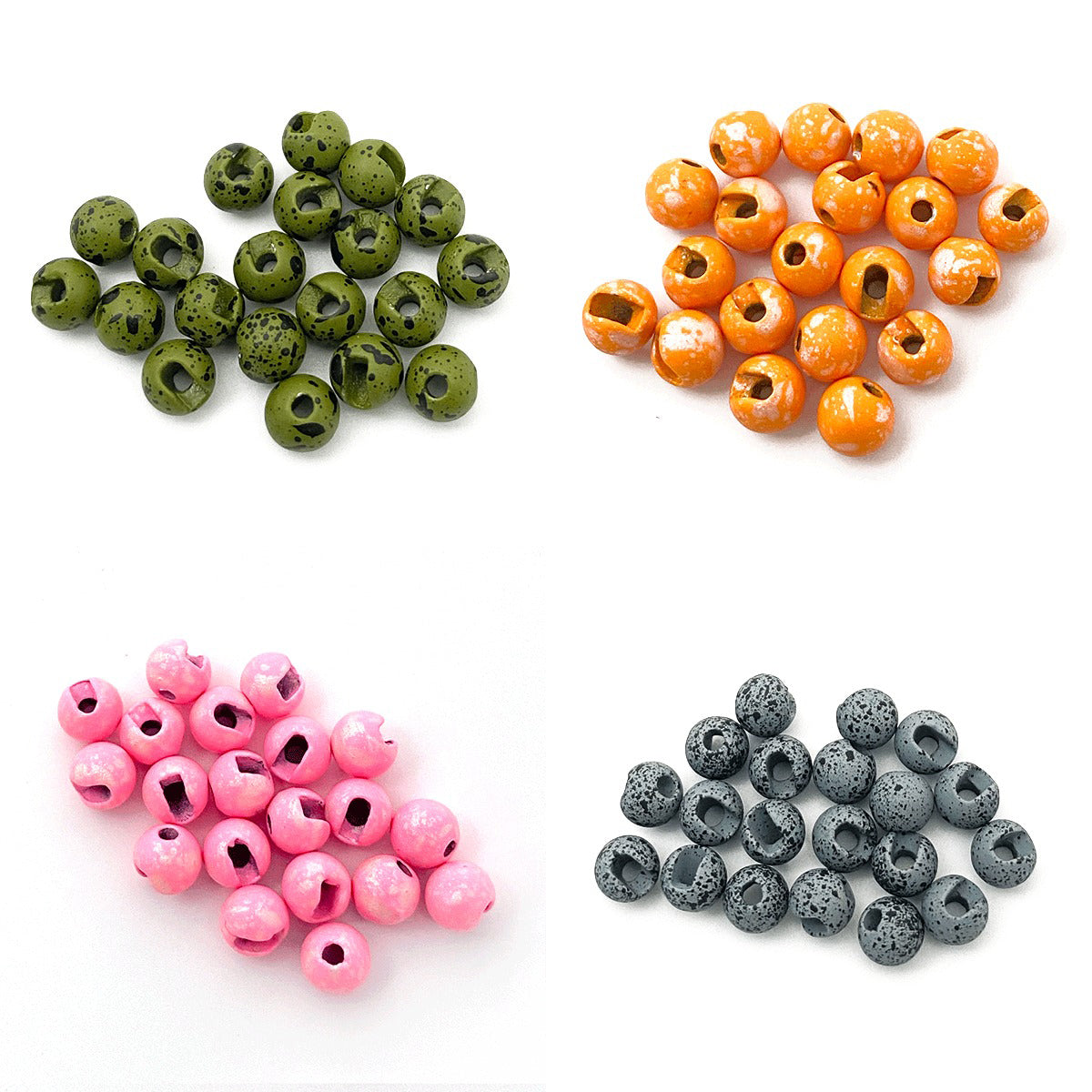 Montana Fly Company Mottled Slotted Tungsten Beads