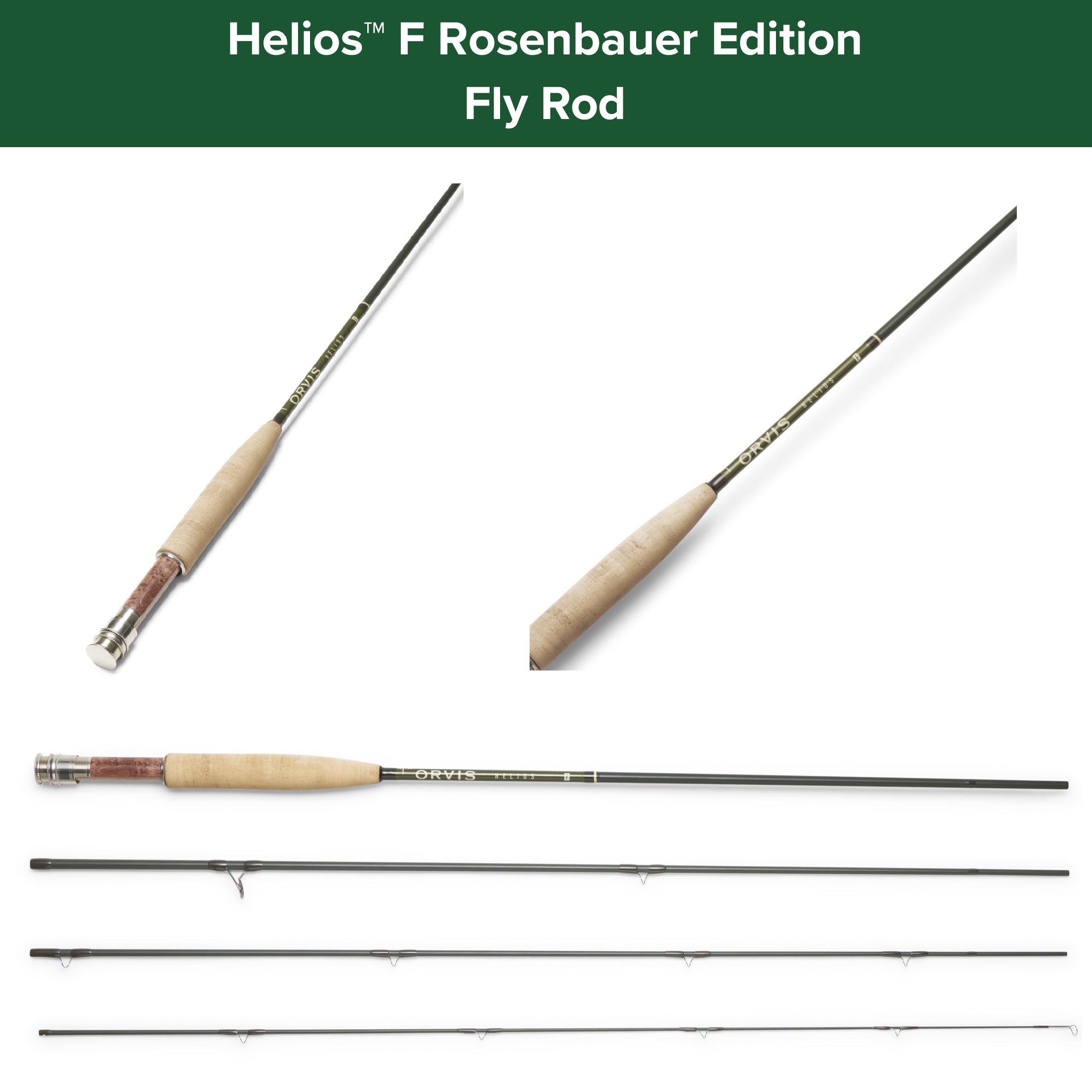 Orvis Tom Rosenbauer Edition Helios F 904-4 9'0" 4wt Fly Rod