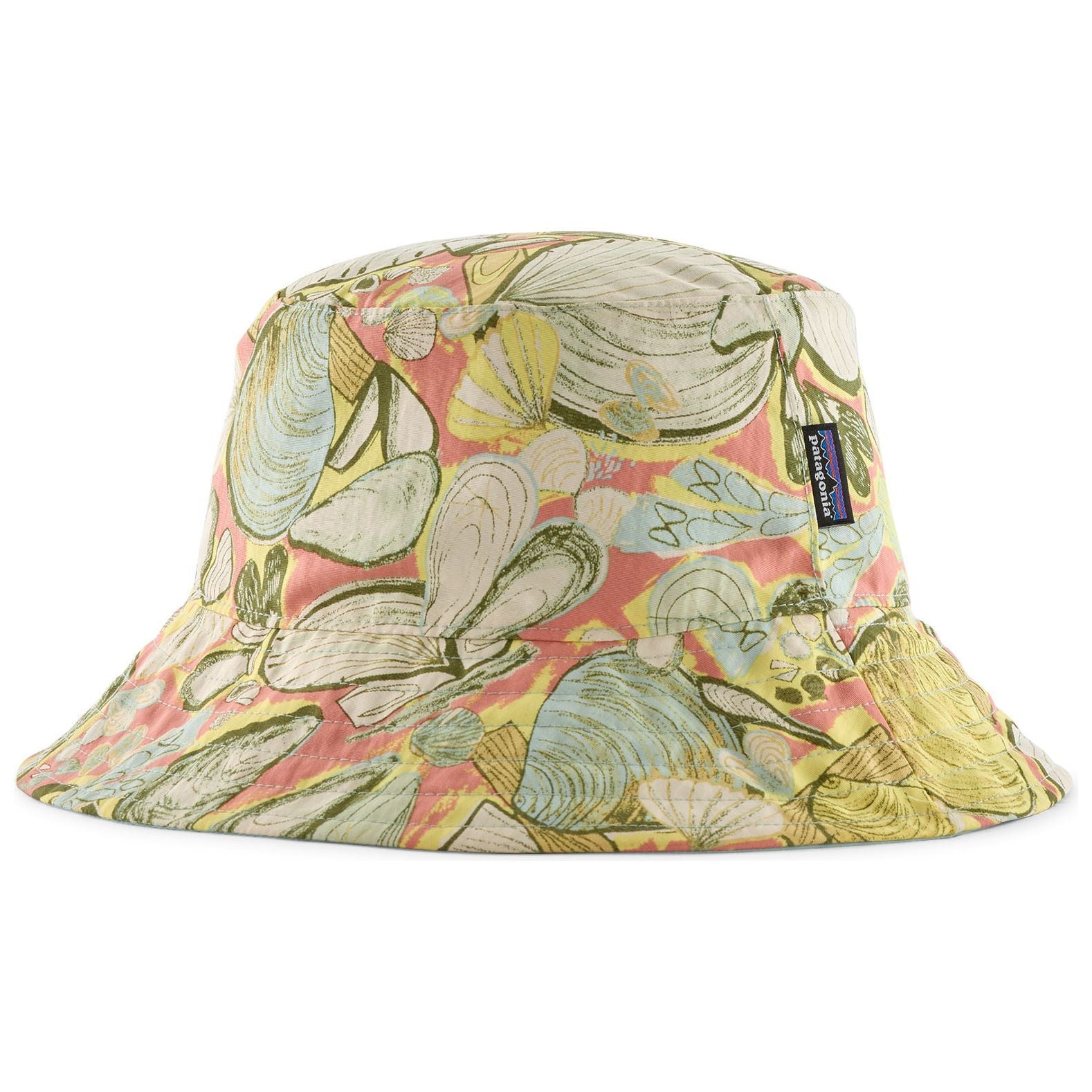 Patagonia Kid's Reversible Bucket Hat Shelly Shelly: Mellow Melon