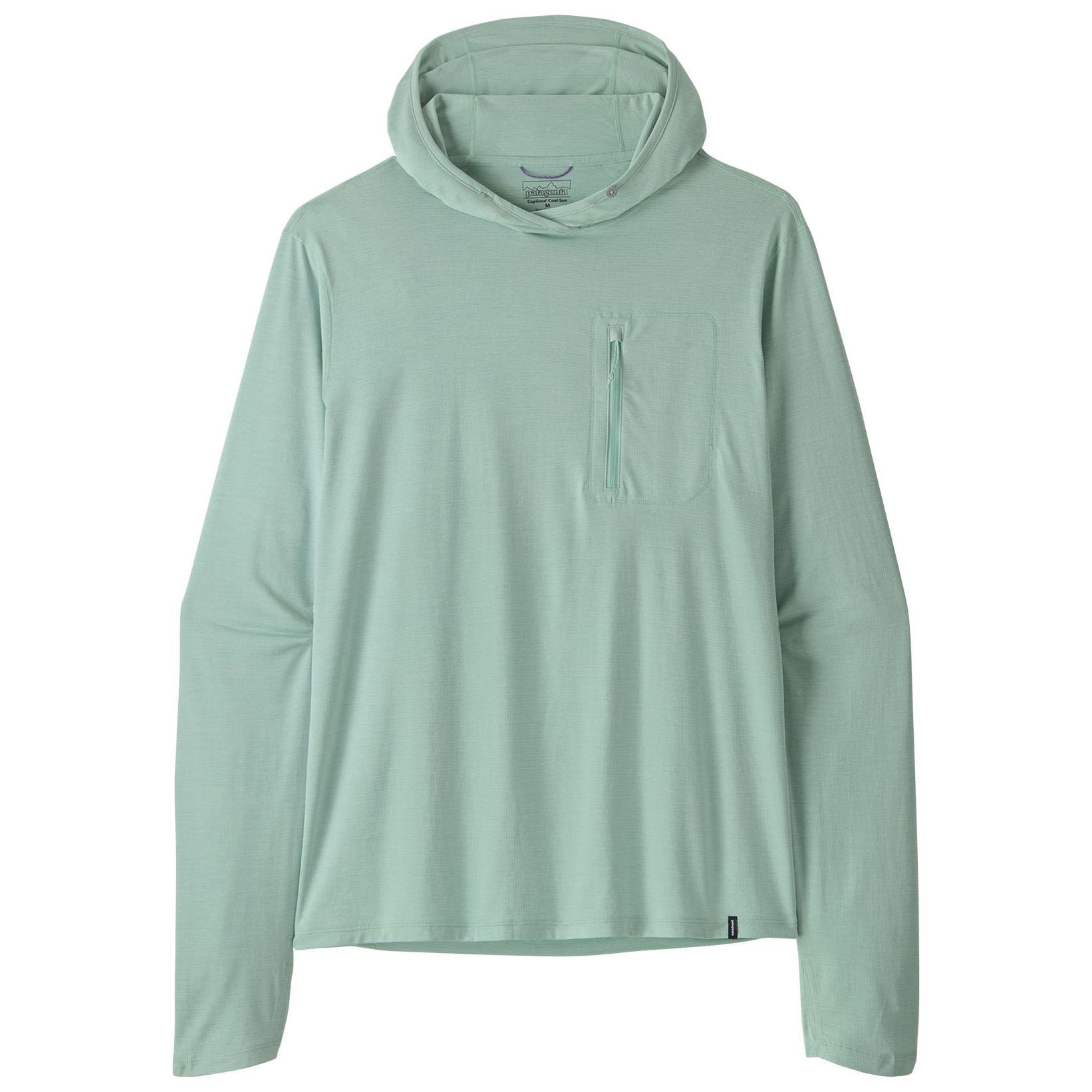 Patagonia Men's Capilene Cool Sun Hoody Thermal Blue - Thin Ice X-Dye Image 01