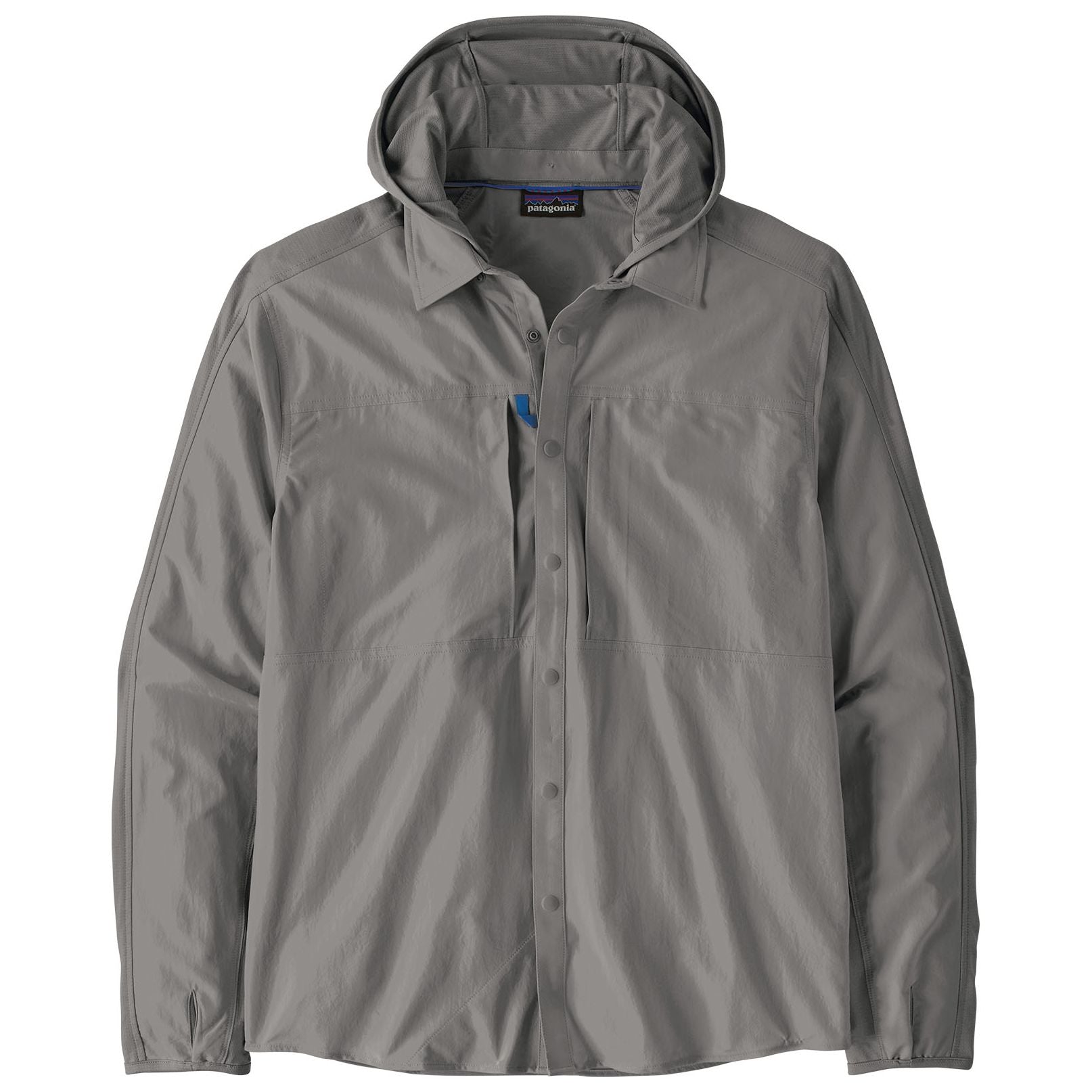 Patagonia Men's River Rambler Hybrid Sun Hoody Noble Grey Image 01