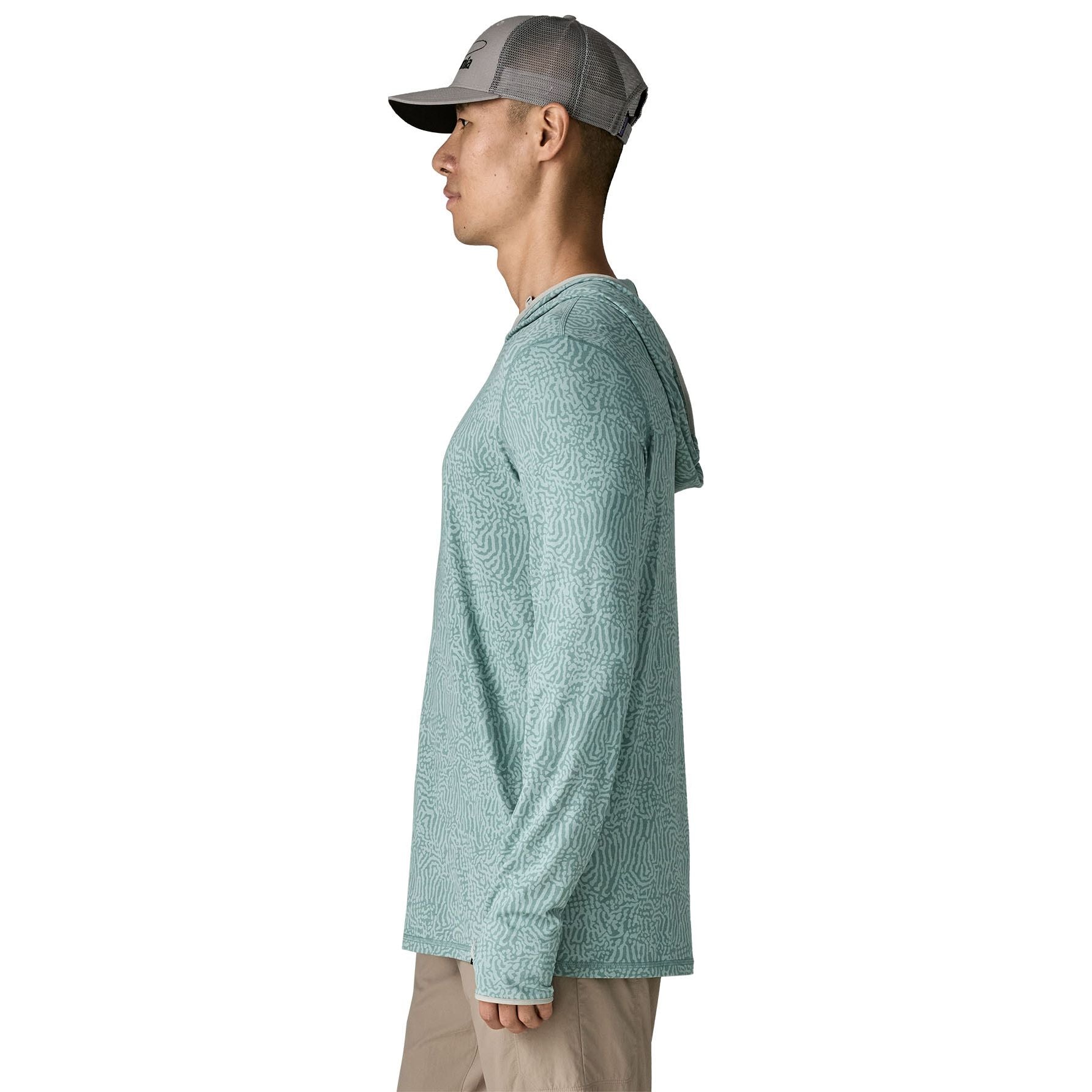 Patagonia Men's Tropic Comfort Natural Hoody Sea Run: Blue Sage